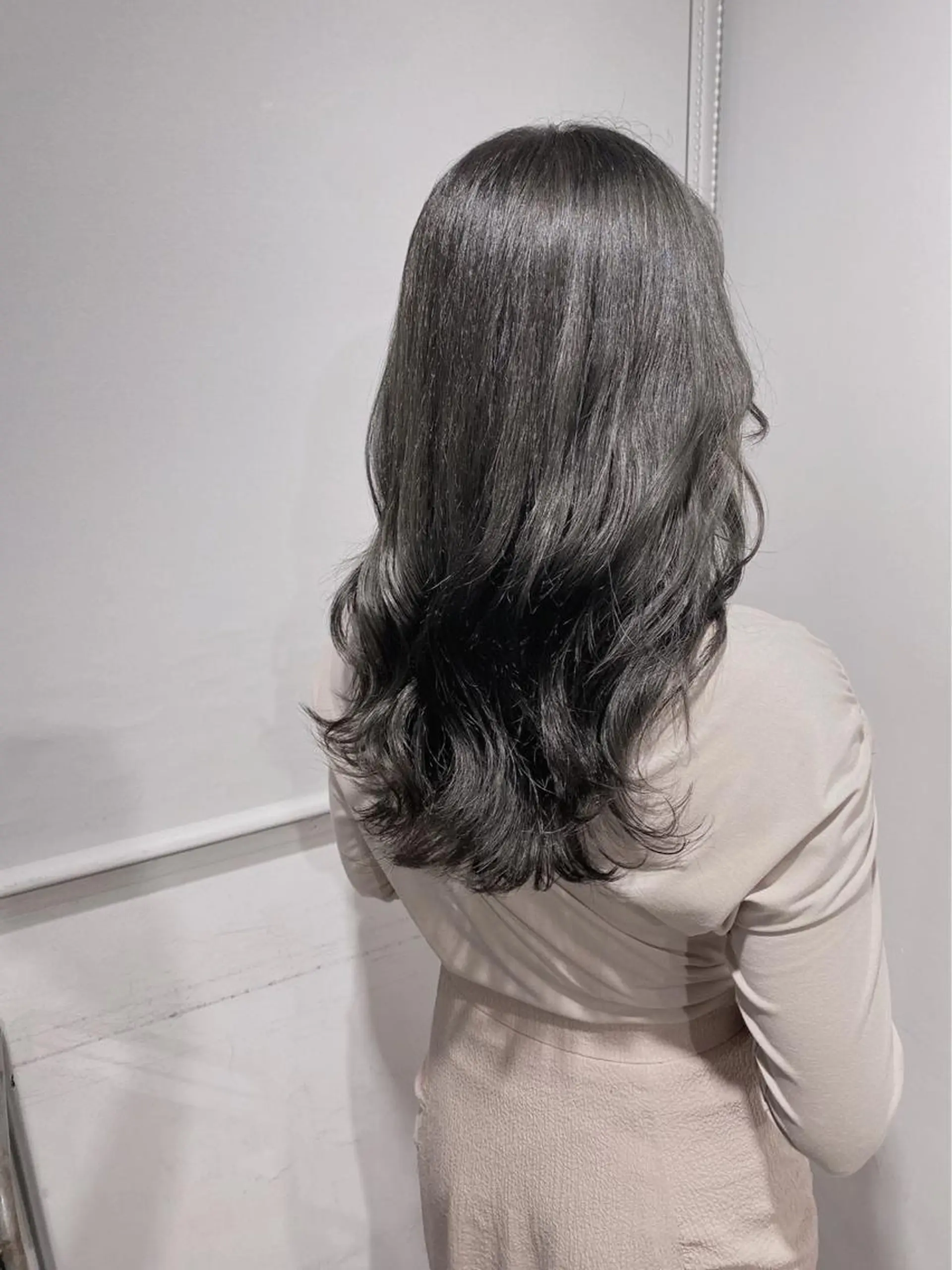 ロング カラー ヘアアレンジ カット ヘアカラー ヘアセット 🤍韓国ヘア特化 🤍力丸🤍のヘアスタイル