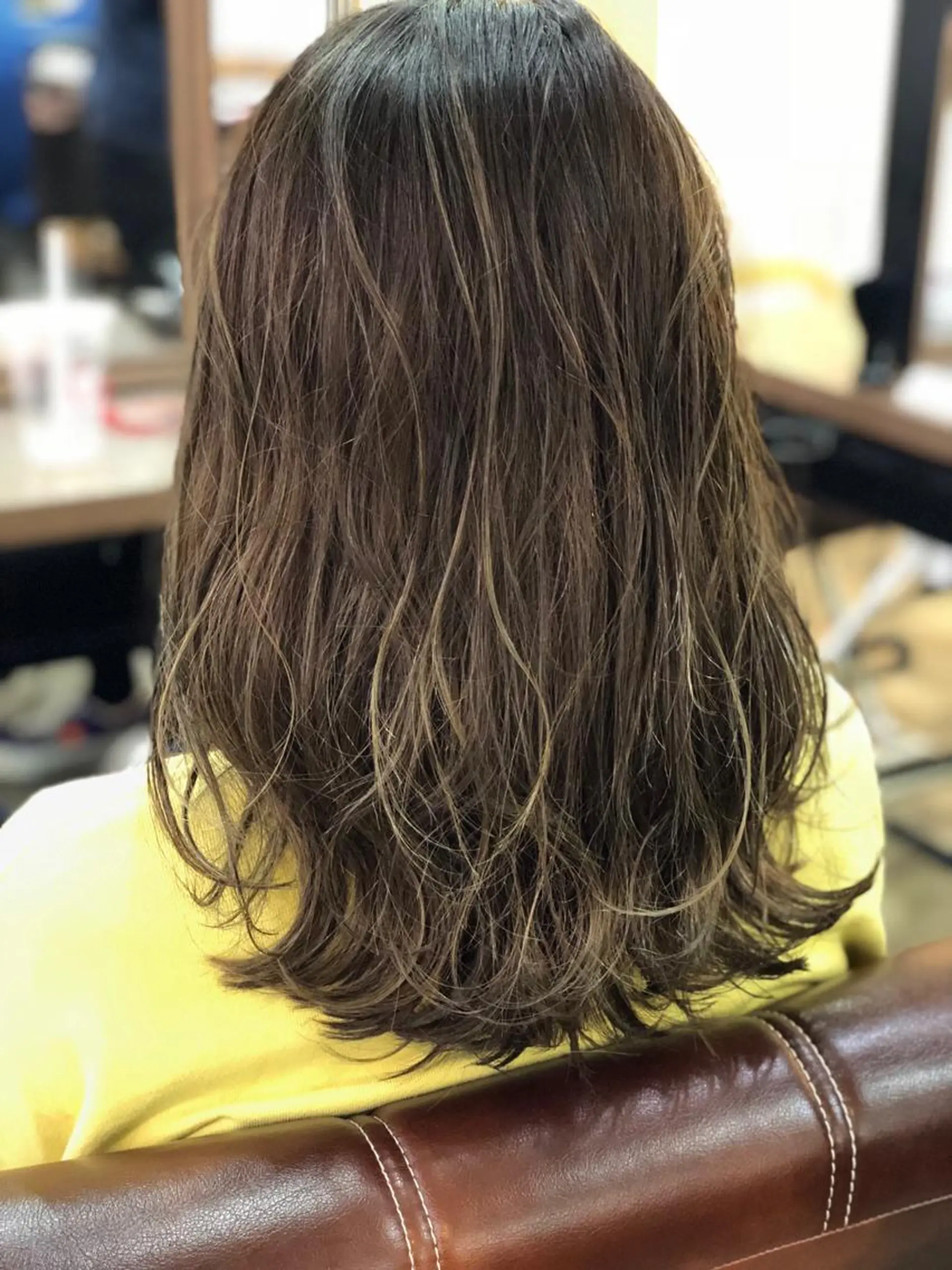 ミディアム カラー アッシュ ハイライトカラー ハイライト ☆est hair☆ 新宿ナプラスタジオのヘアスタイル