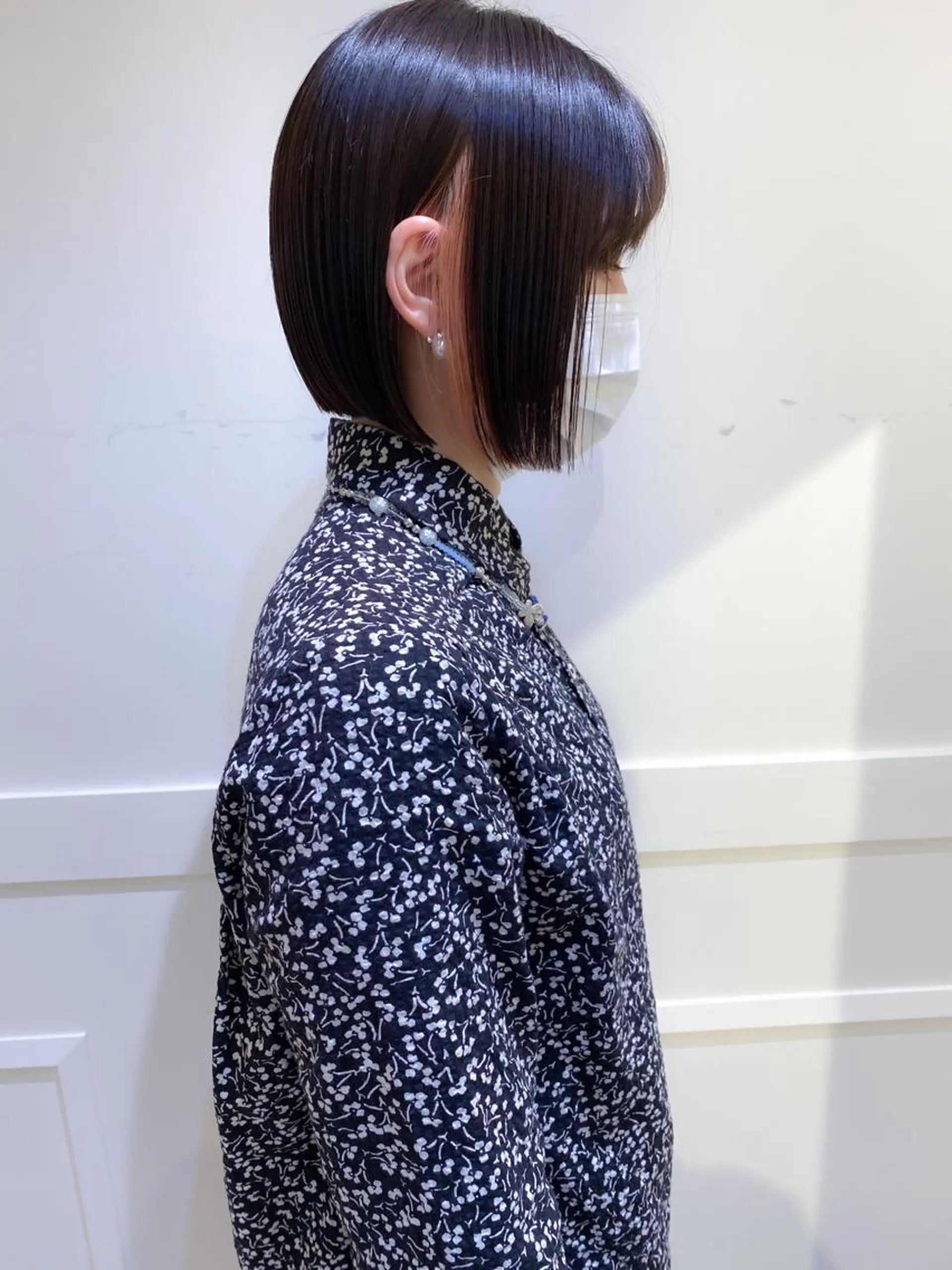 ショート カラー ボブ　ショート 特化 迫田紘史のヘアスタイル