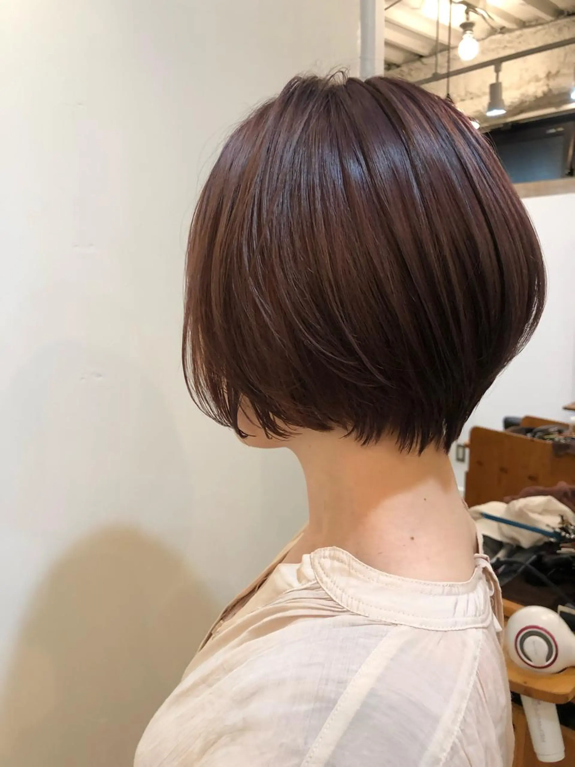 ショート カラー ショートボブ ボブ ショートヘア カット ヘアカラー トリートメント 🍒【Lib】 AIRI　🍒のヘアスタイル