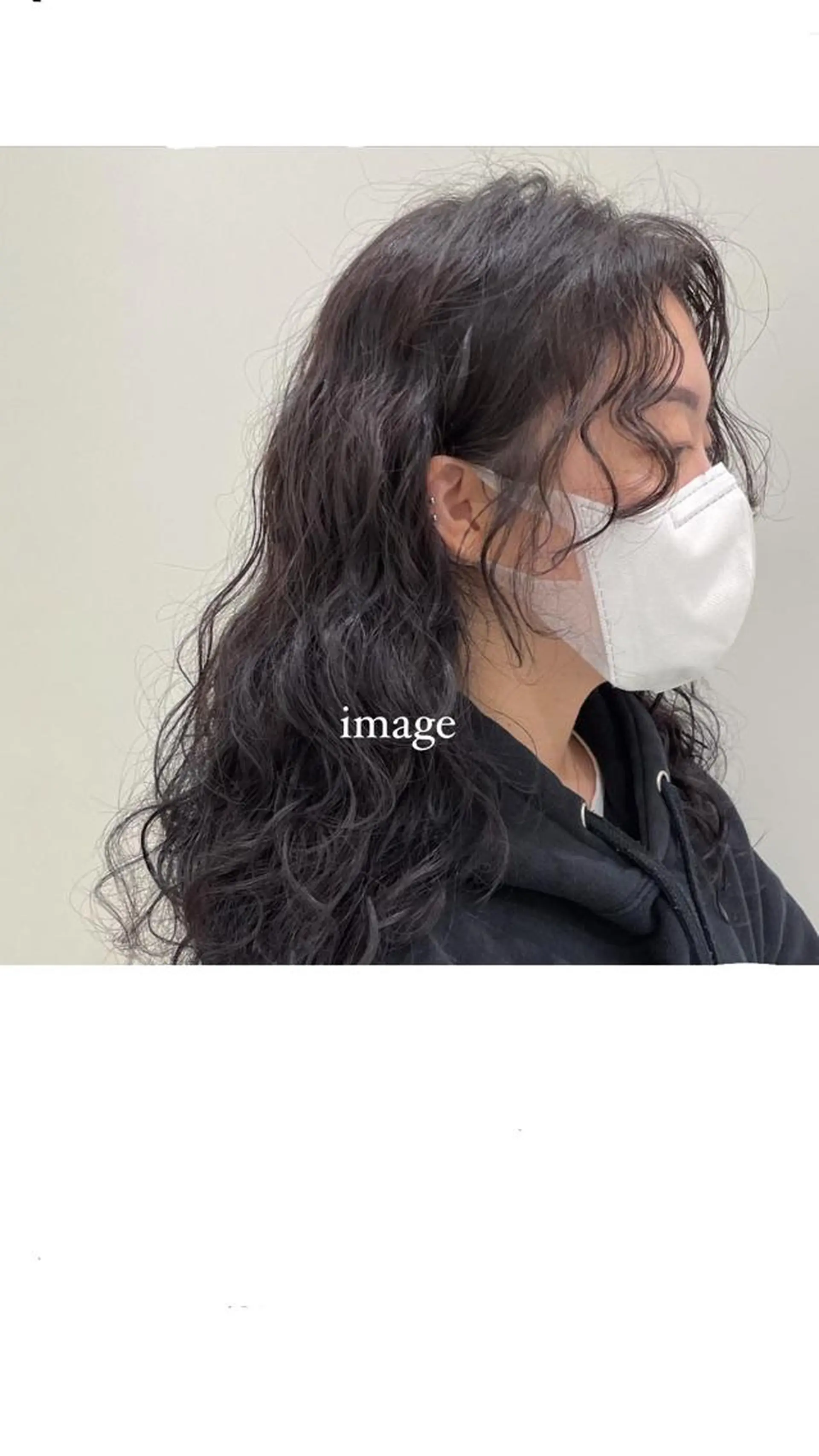 パーマ カット パーマ IT’s所属・韓国好き🇰🇷 美容師MIKUのヘアスタイル