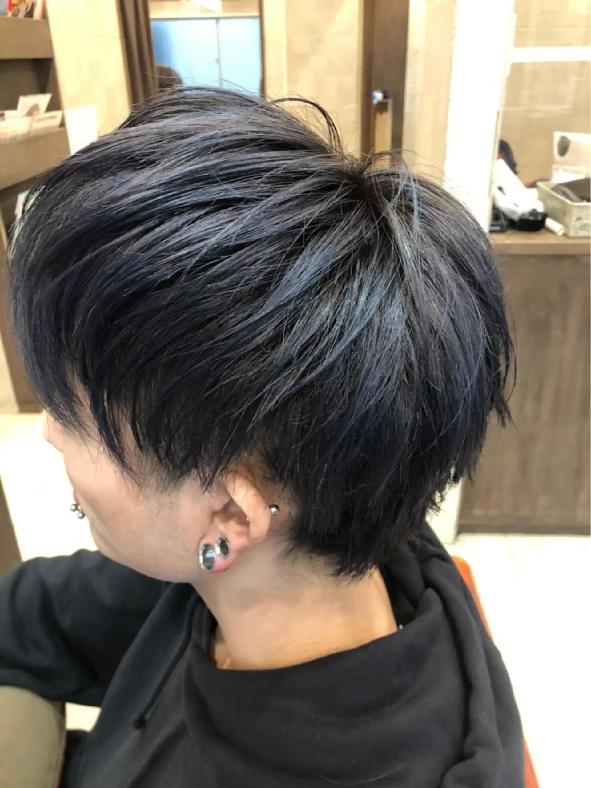 ショート カット カラー特化 横川　翔希のヘアスタイル