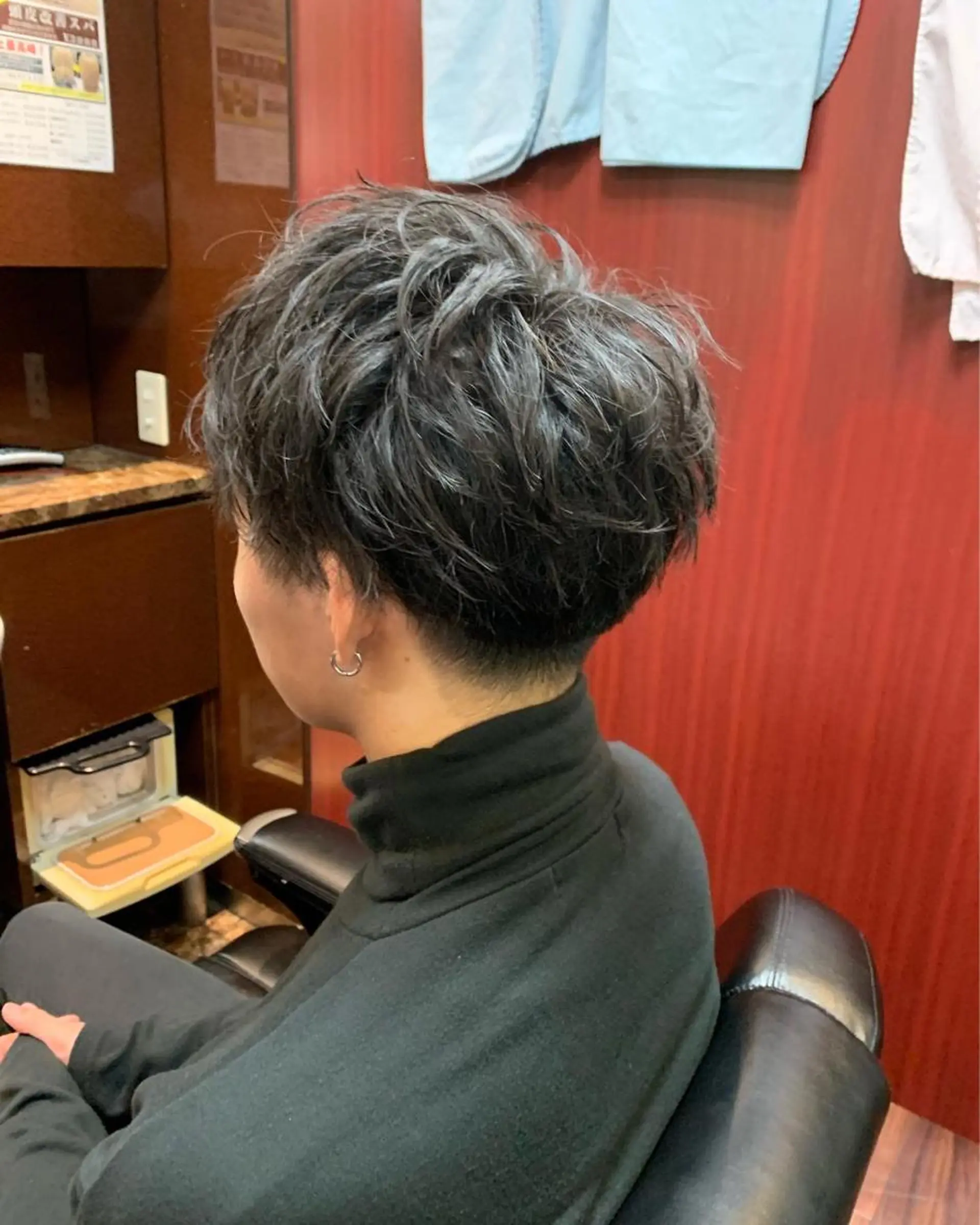ショート メンズ 羽木 隆徒のヘアスタイル