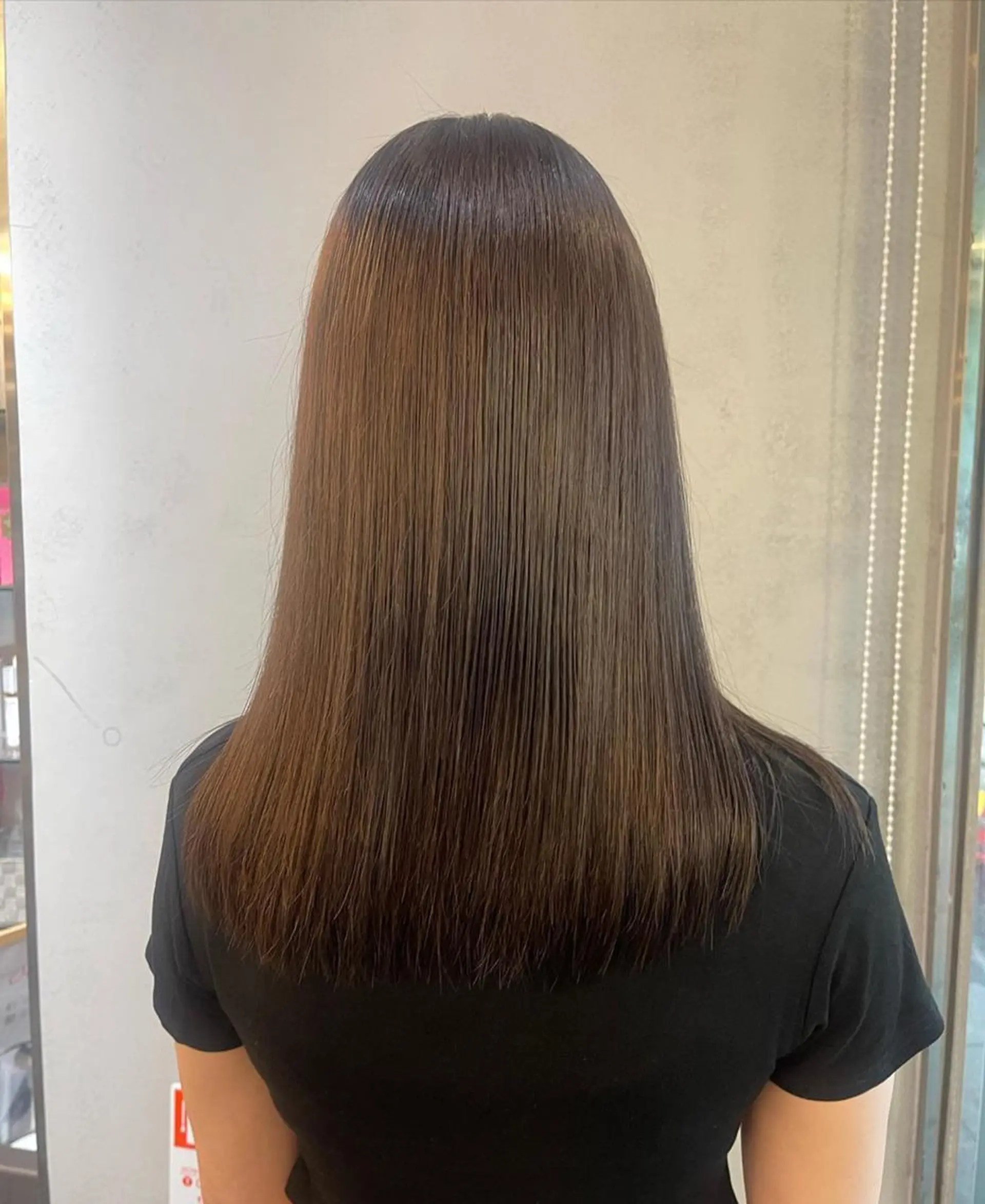 ミディアム カラー ヘアアレンジ ベージュカラー 黒髪 インナーカラー ミント 髪質改善 ❥【韓国風ヘア】 stylist 林❥のエステ・リラクイメージ