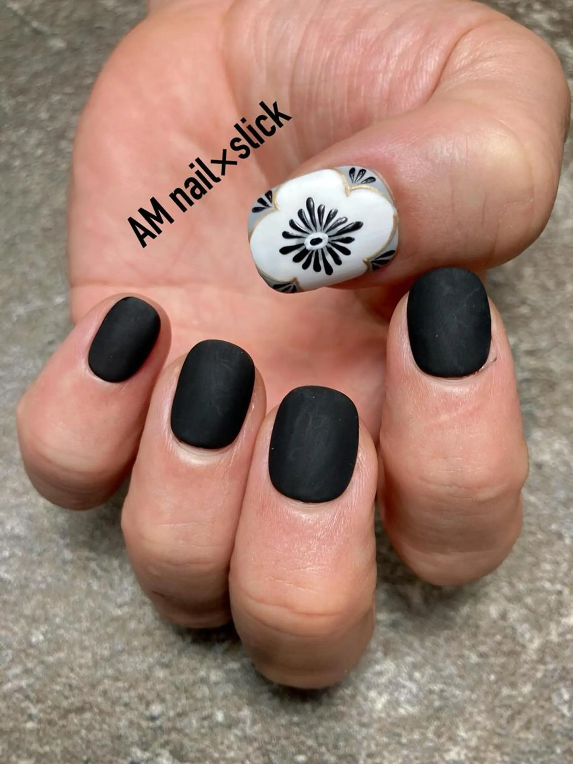 ネイル アートネイル 持ち込み シンプルネイル ハンドネイル Am:nail 柏 SUE（スゥ）のネイルデザイン