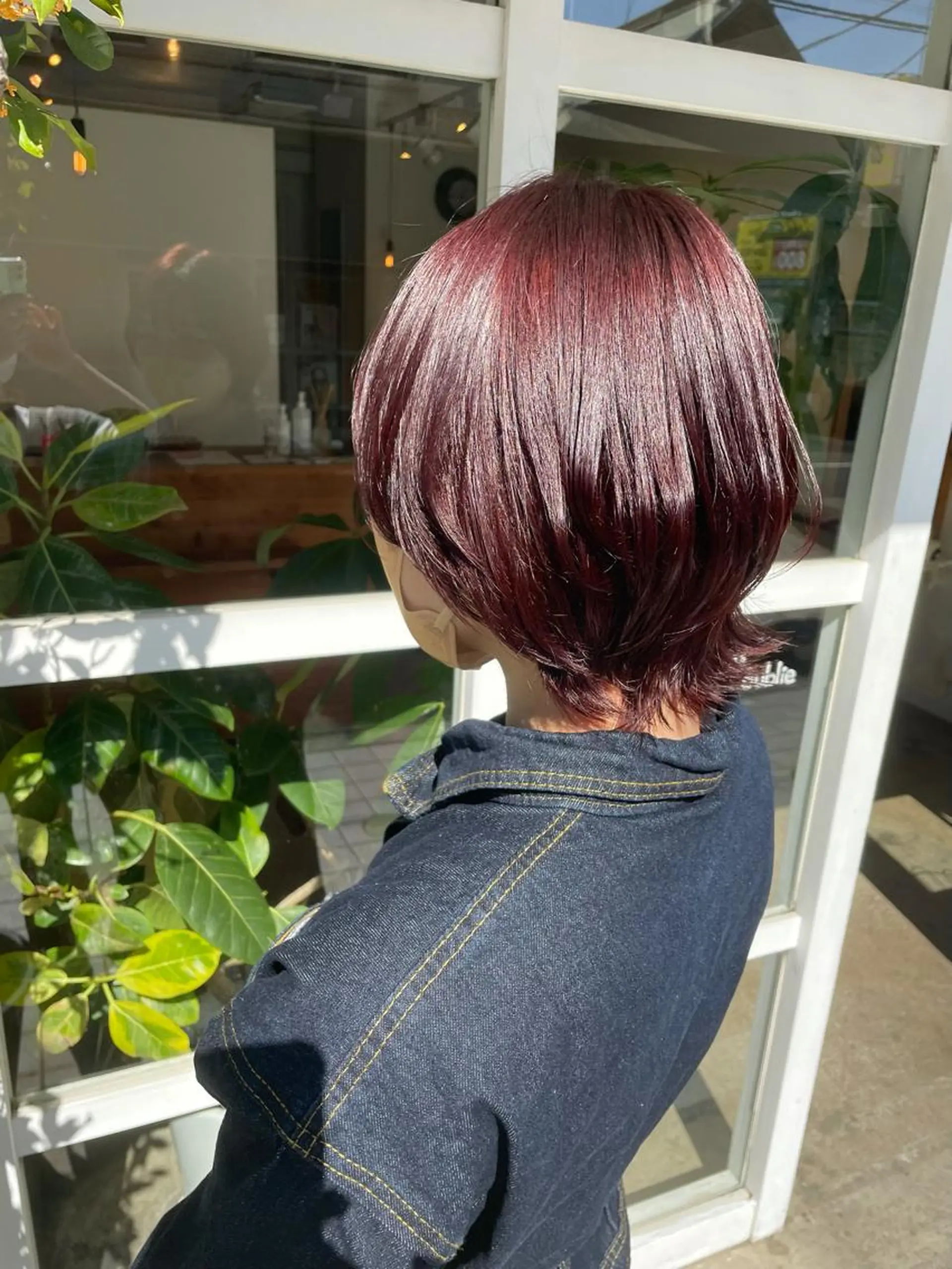 ショート カラー ヘアアレンジ ヘアカラー 鴫原 亜弥のヘアスタイル