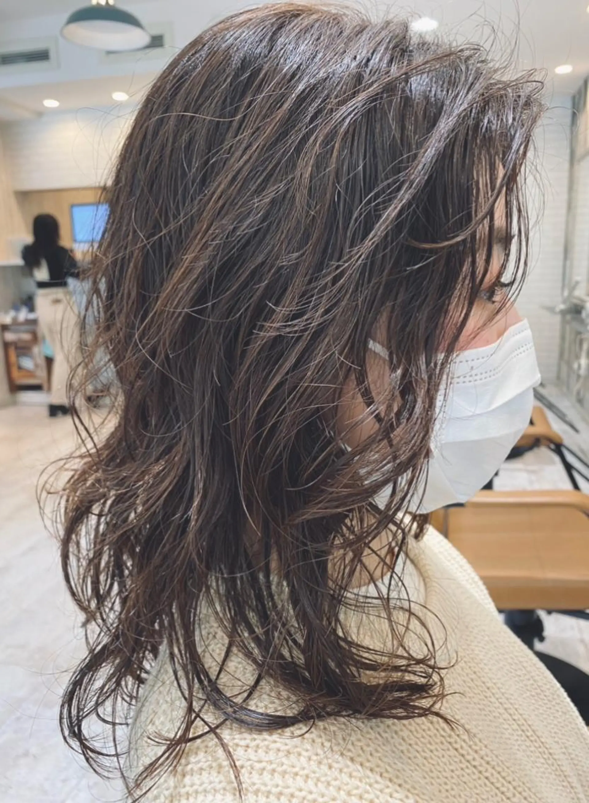 ミディアム パーマ iizuka akiのヘアスタイル