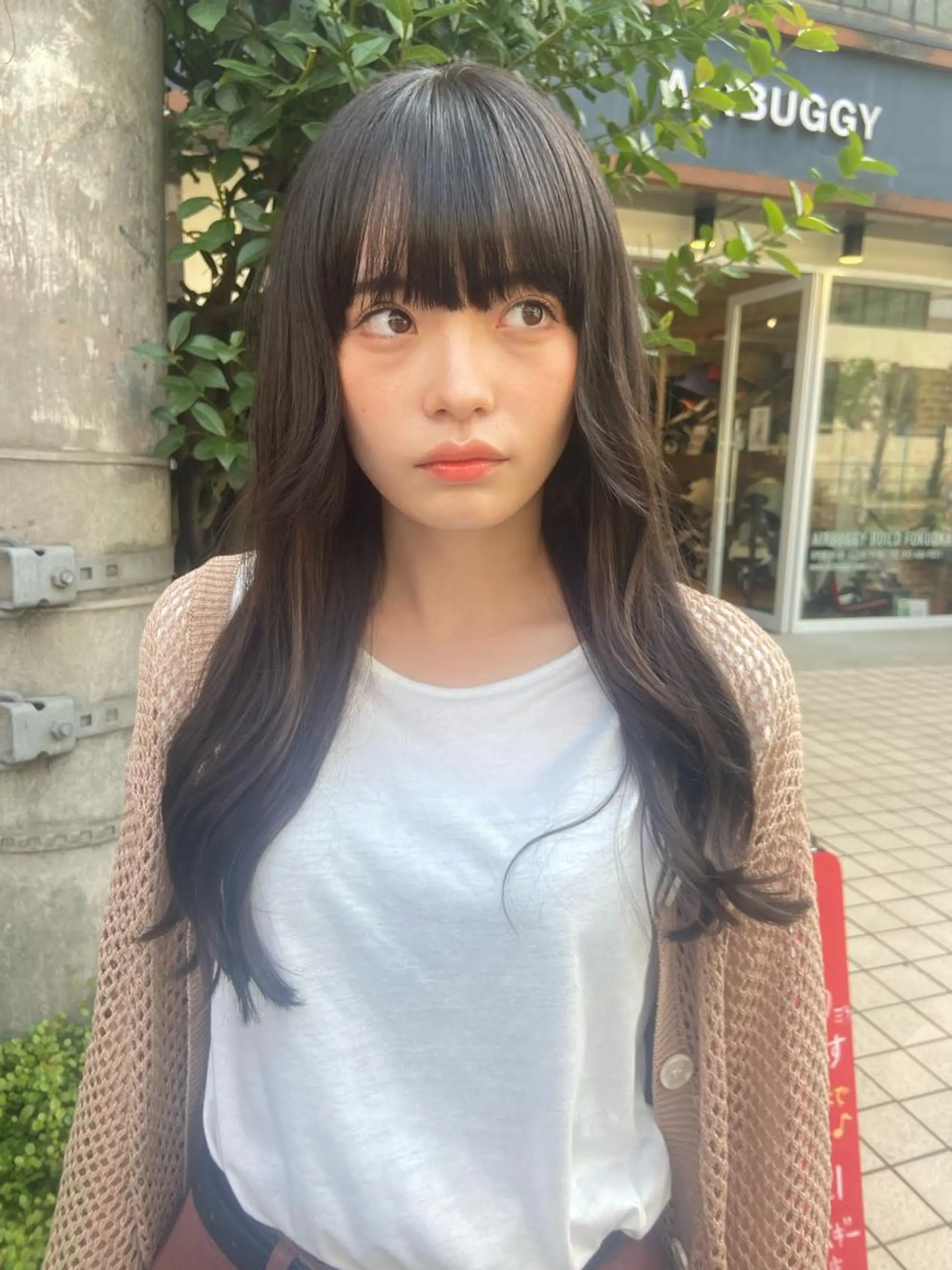 ショート カラー シールエクステ ボブ エクステ 伸ばしかけ カット ヘアカラー トリートメント エクステ 松尾太樹 【pia】福岡美容室のヘアスタイル