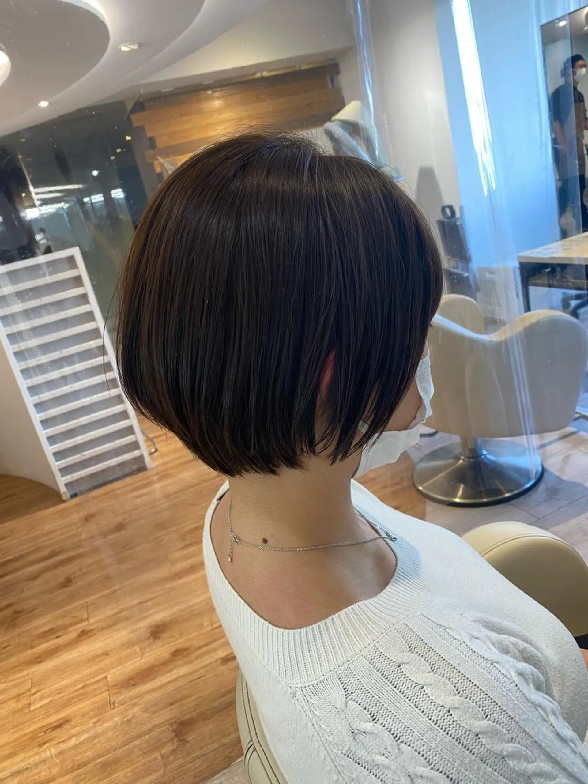 ショート カラー ショートヘア 金子 富士のヘアスタイル