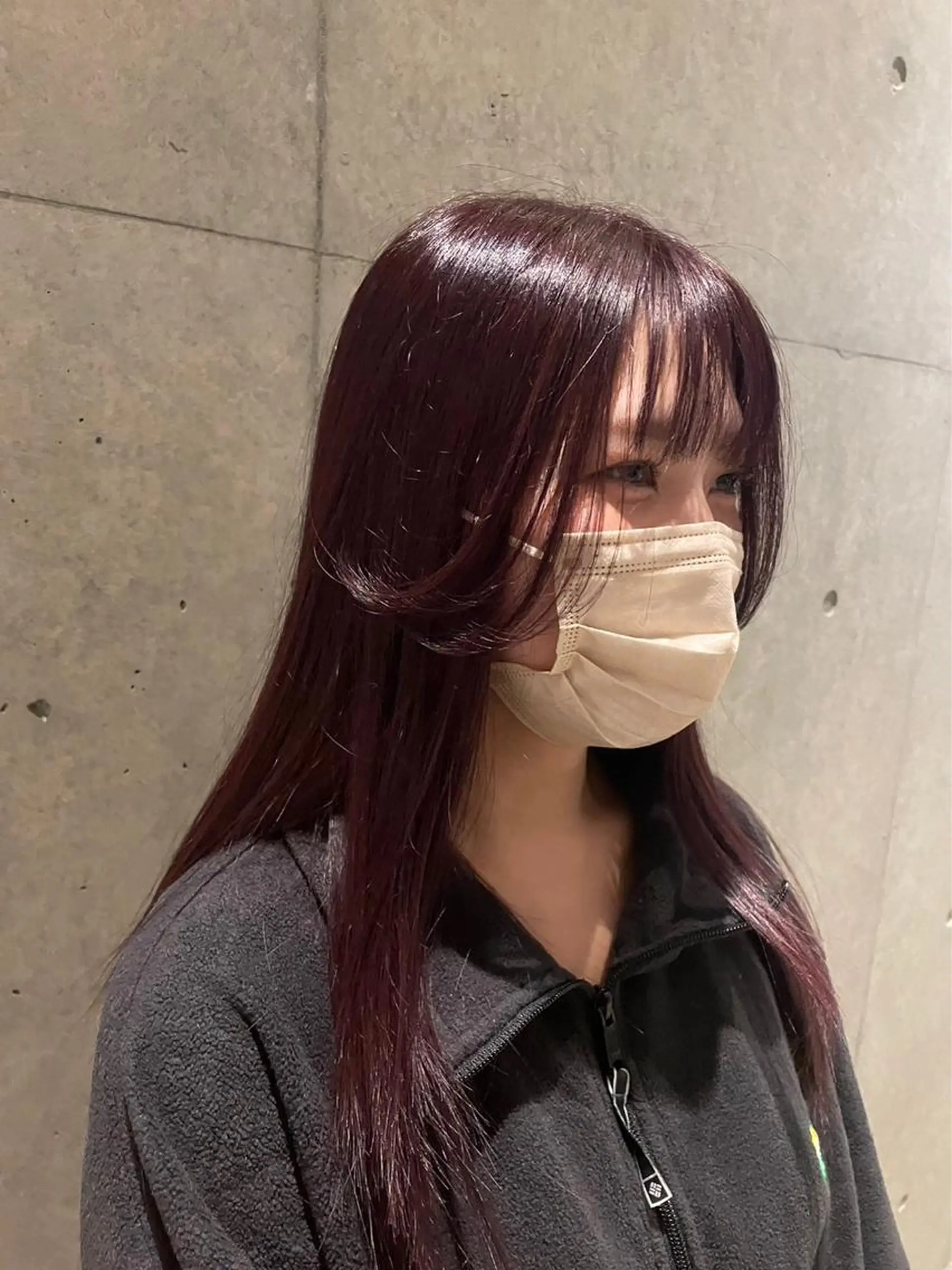 ロング 顔まわりレイヤー レイヤーカット カット トリートメント 透明感カラー/ レイヤーkotonoのヘアスタイル