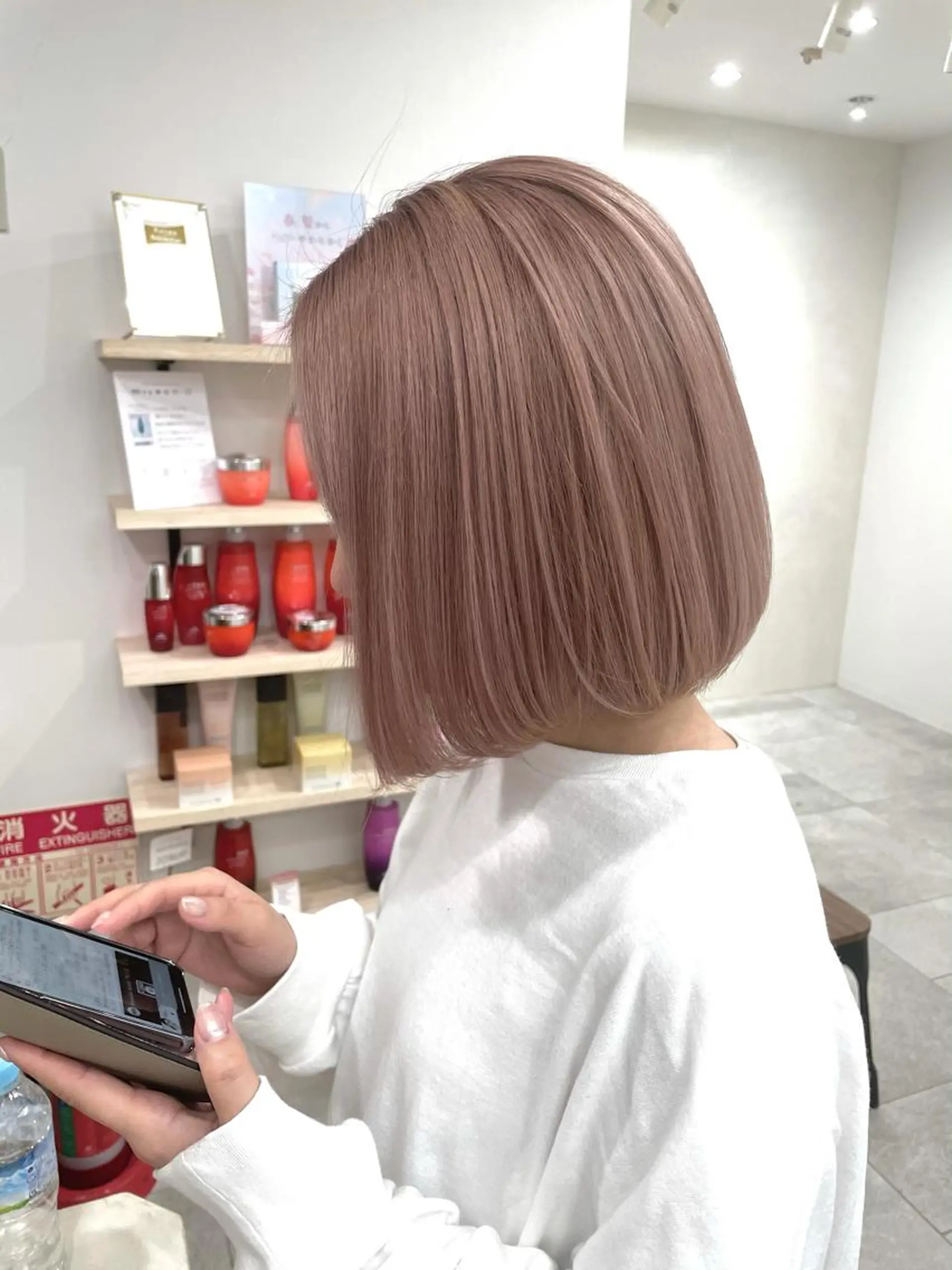 ミディアム 小山 一之のヘアスタイル