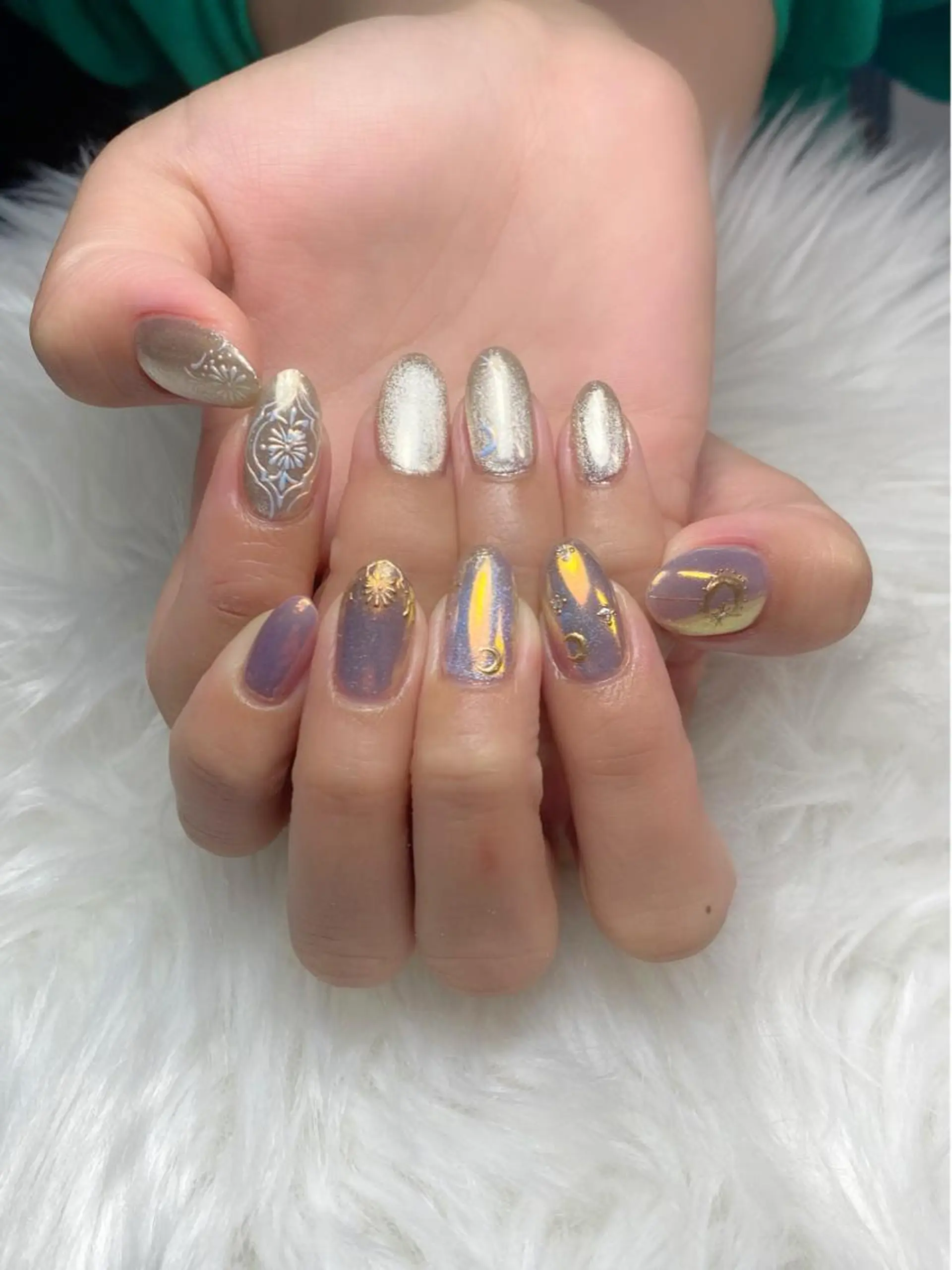 ネイル ハンドネイル mellow mのネイルデザイン