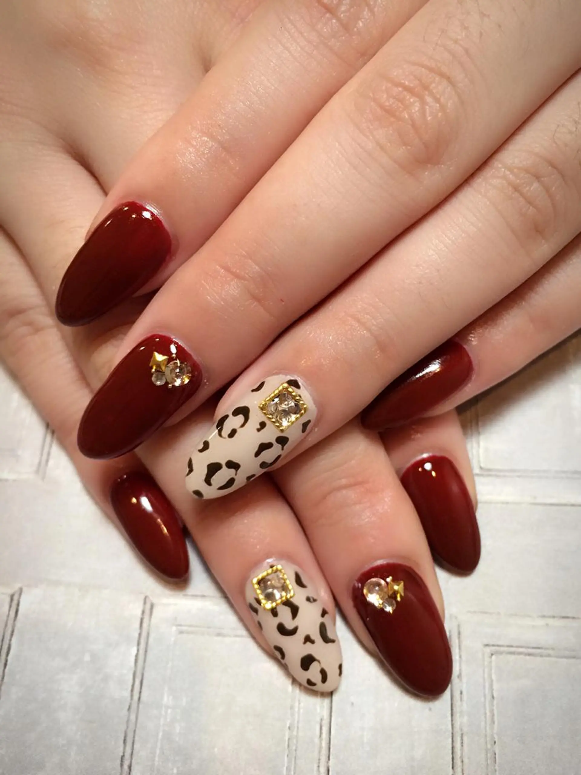 ネイル アニマル柄 jdn kayokoのネイルデザイン