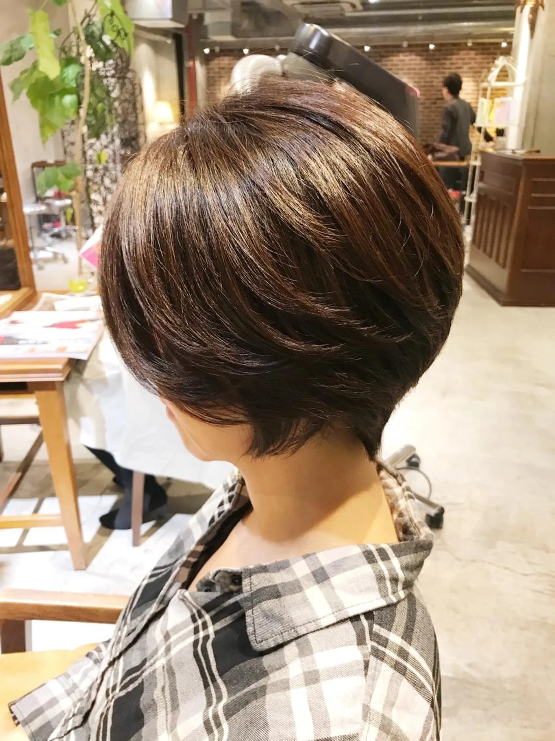 ショート カラー ヘアアレンジ ショートヘア SALOWIN銀座VORT所属・小林 佳祐のヘアスタイル