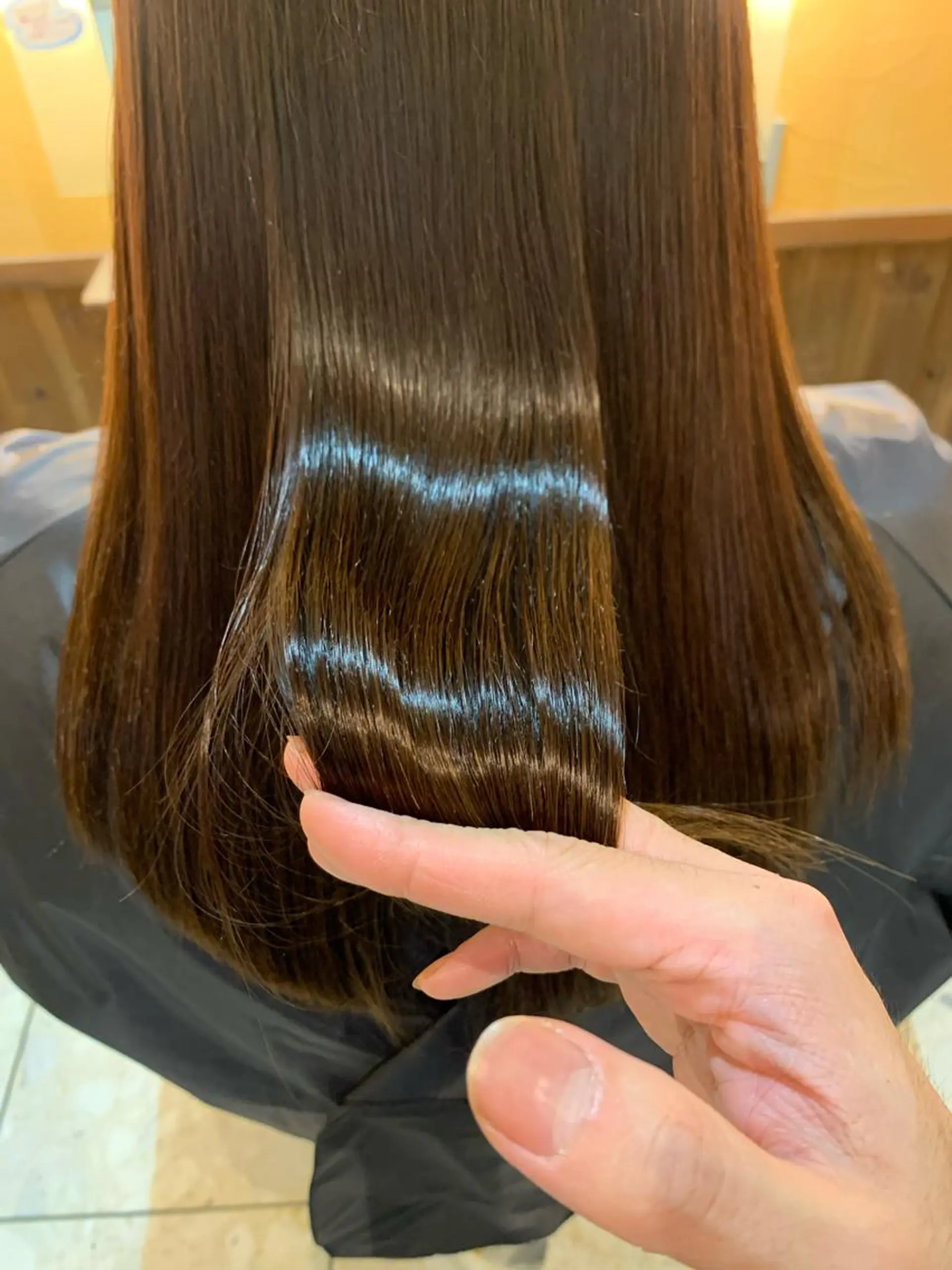 ロング トリートメント 縮毛矯正/髪質改善 飯田公祐のヘアスタイル