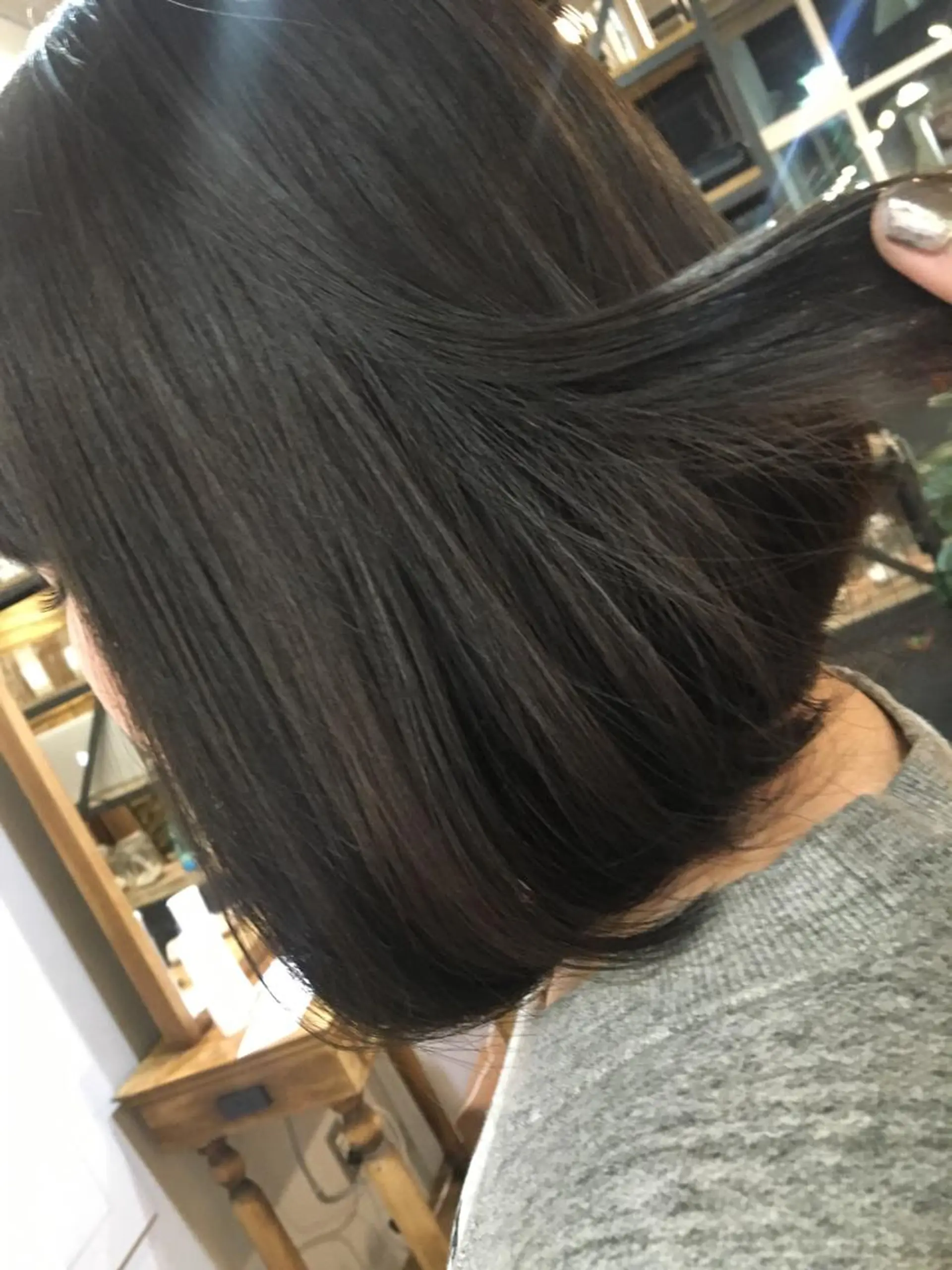 ショート ミディアム カラー アッシュ 【mokuオーナー】 ちはるのヘアスタイル