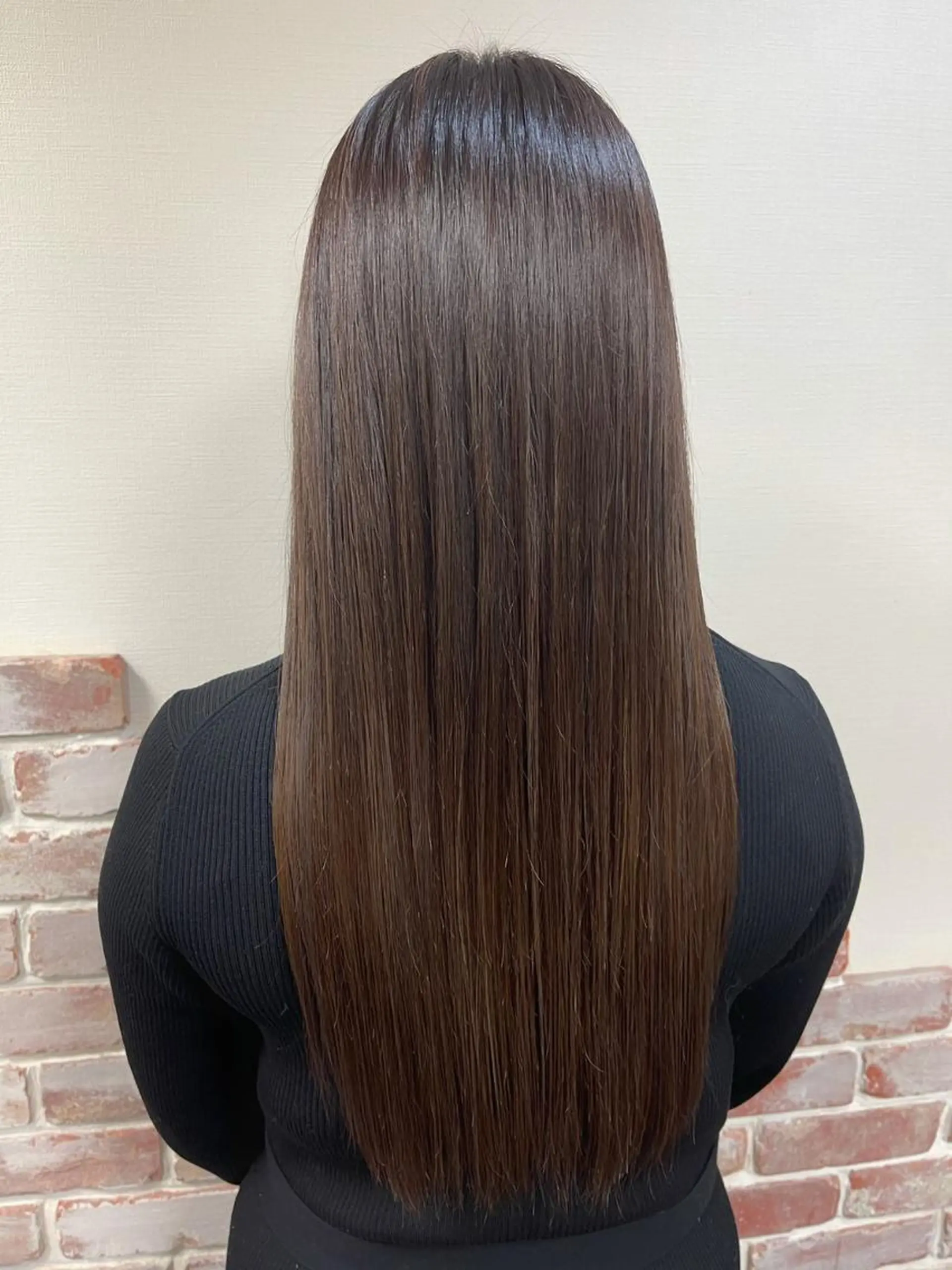 カラー ロング Reflet 新宿/プルエクステのヘアスタイル