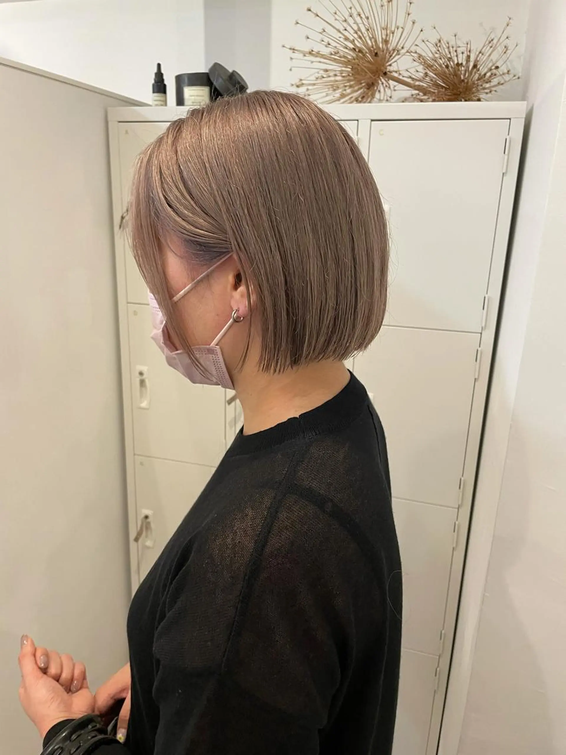 ショート 大迫 江梨のヘアスタイル