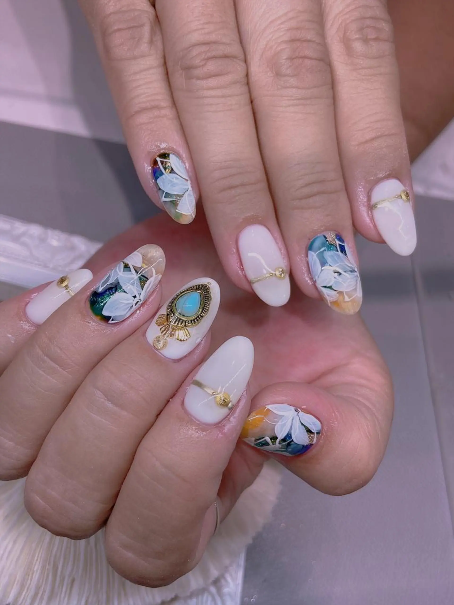 ネイル 長さだし専門店 M2　rikaのネイルデザイン