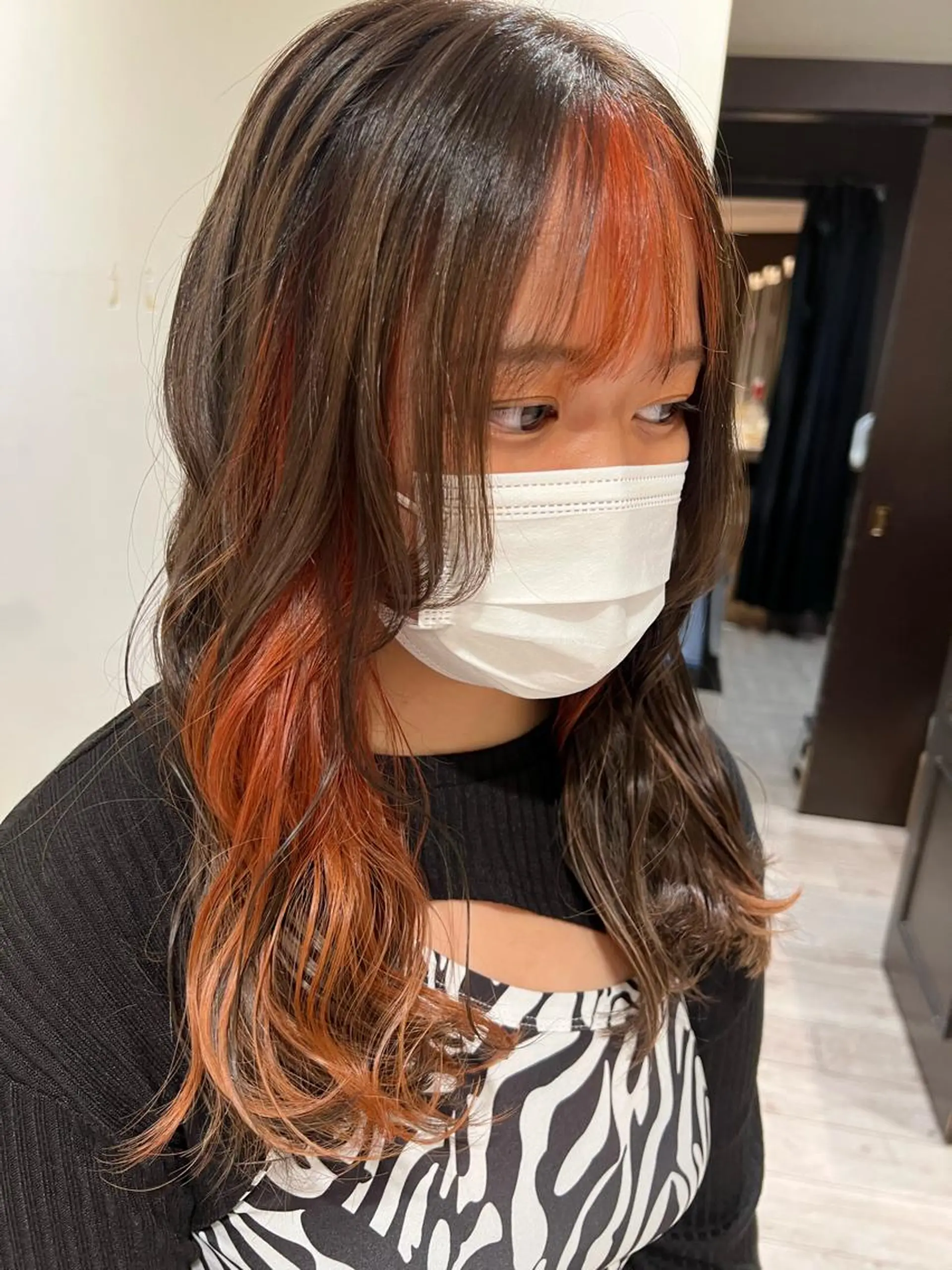 カラー ブラウンカラー ショコラブラウン オレンジ 【メンズ特化美容師】 🐍NAO🐍のヘアスタイル