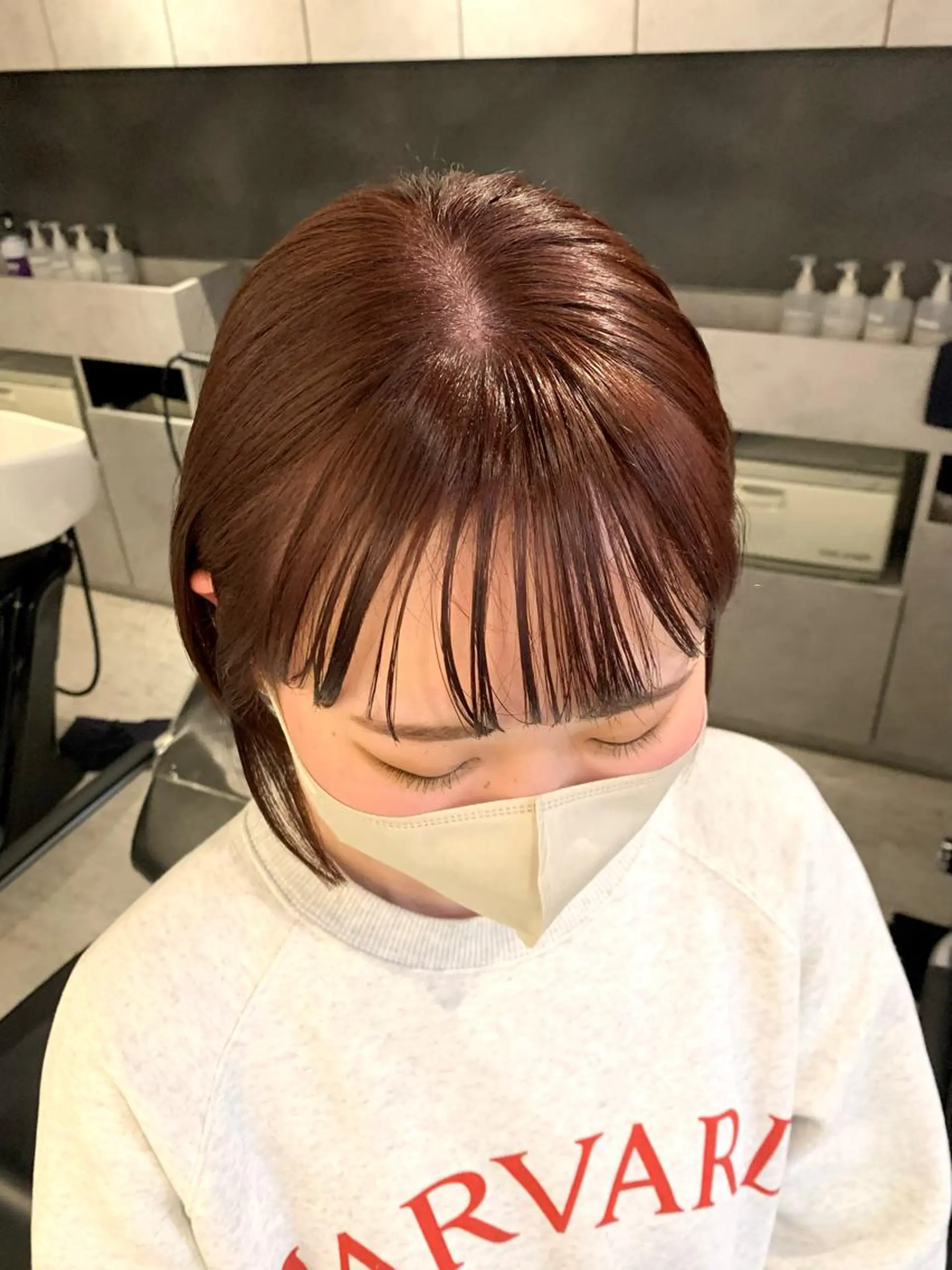ショート カラー カット ヘアカラー SAKINO. ベージュカラーのヘアスタイル
