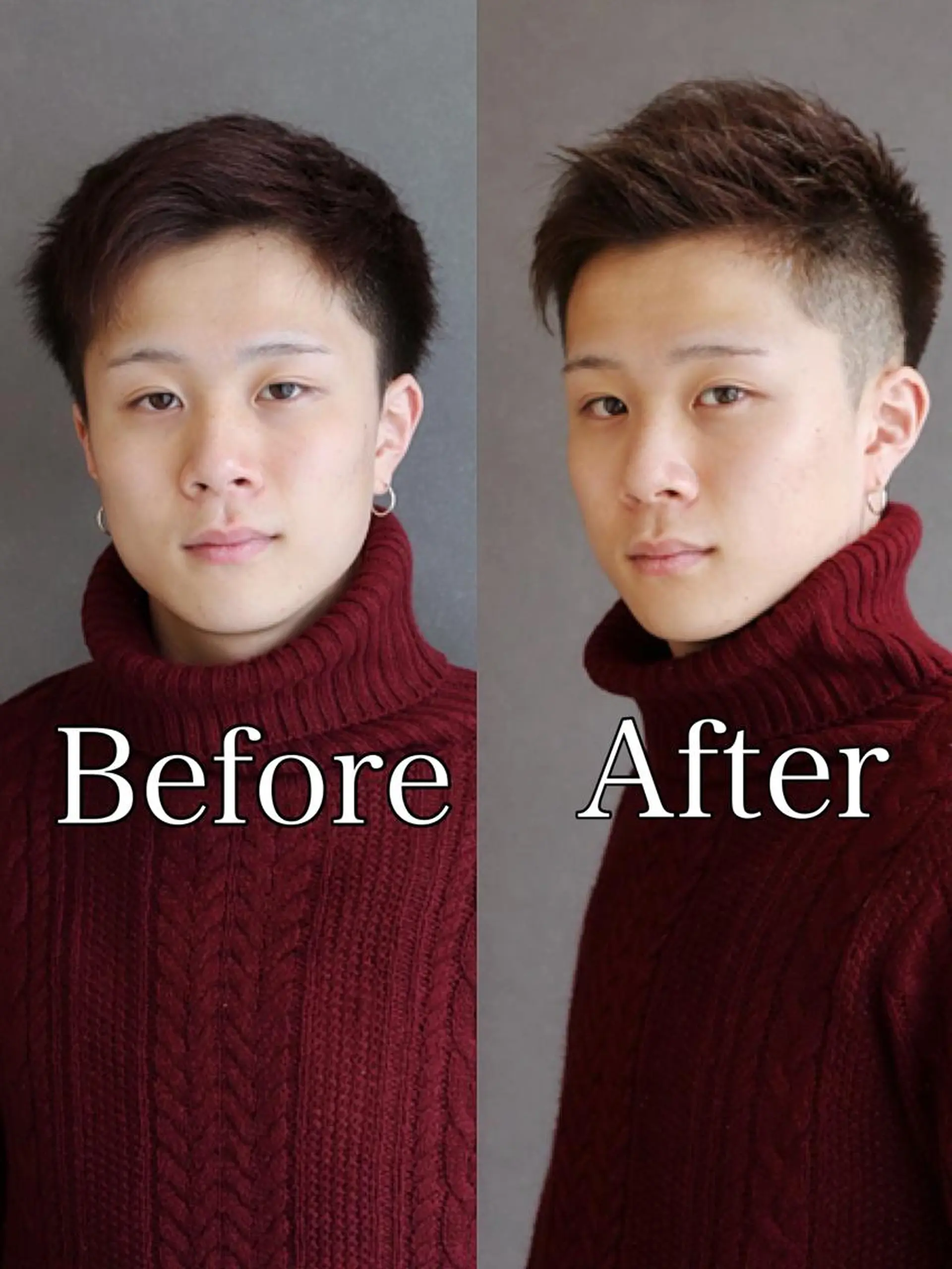 メンズ 佐藤 純のヘアスタイル