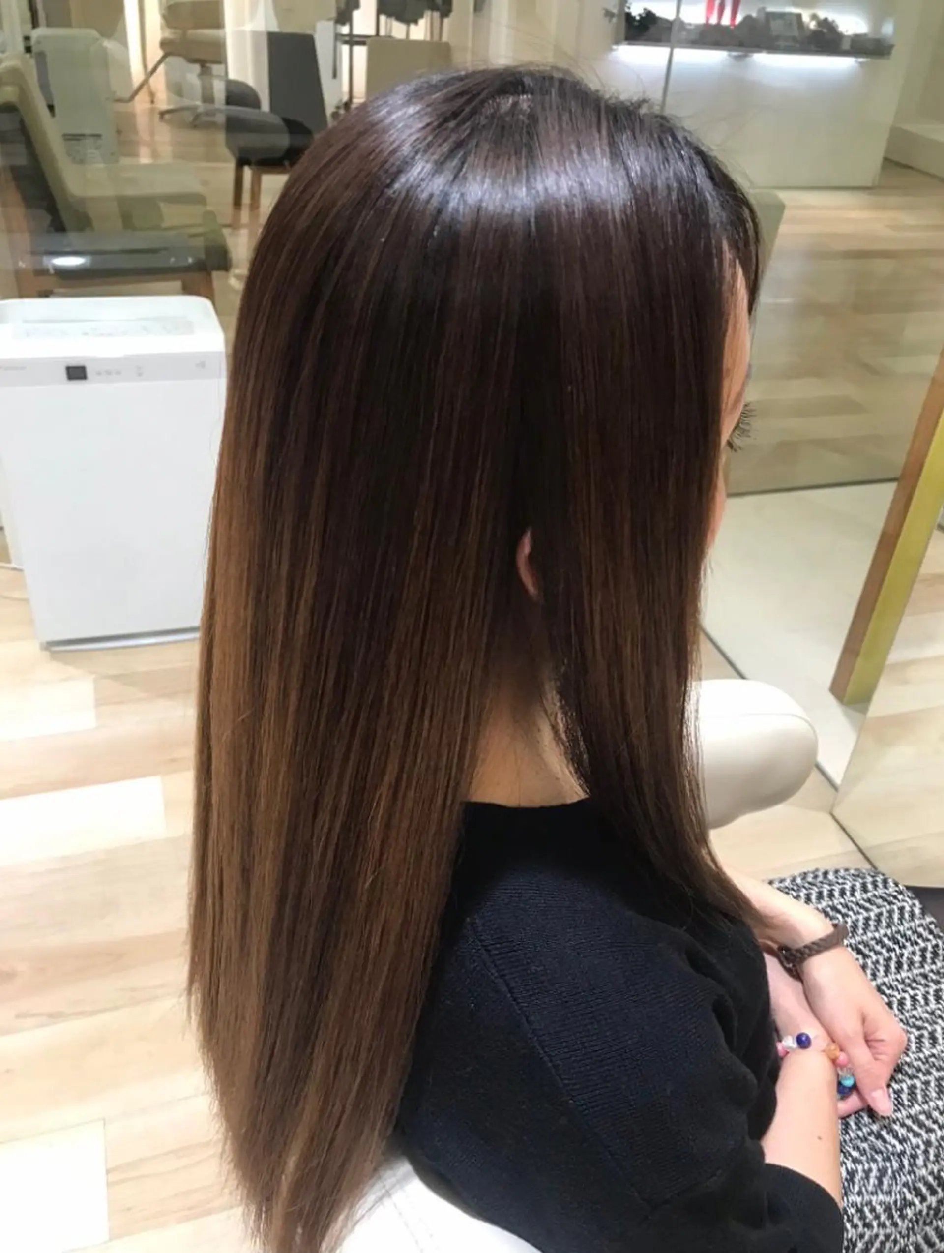 ロング 縮毛矯正 縮毛矯正 トリートメント 髪質改善/ボブ 🌻Mutsumiのヘアスタイル