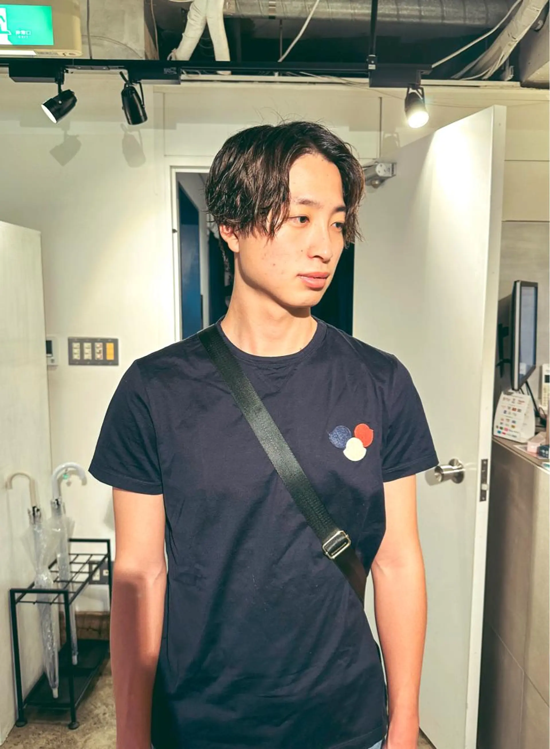 メンズ センターパート メンズパーマ メンズツイストパーマ 波巻きパーマ ツイストパーマ カット ヘアカラー パーマ トリートメント 骨格補正施術/メンズ 専門美容師/YUYAのヘアスタイル