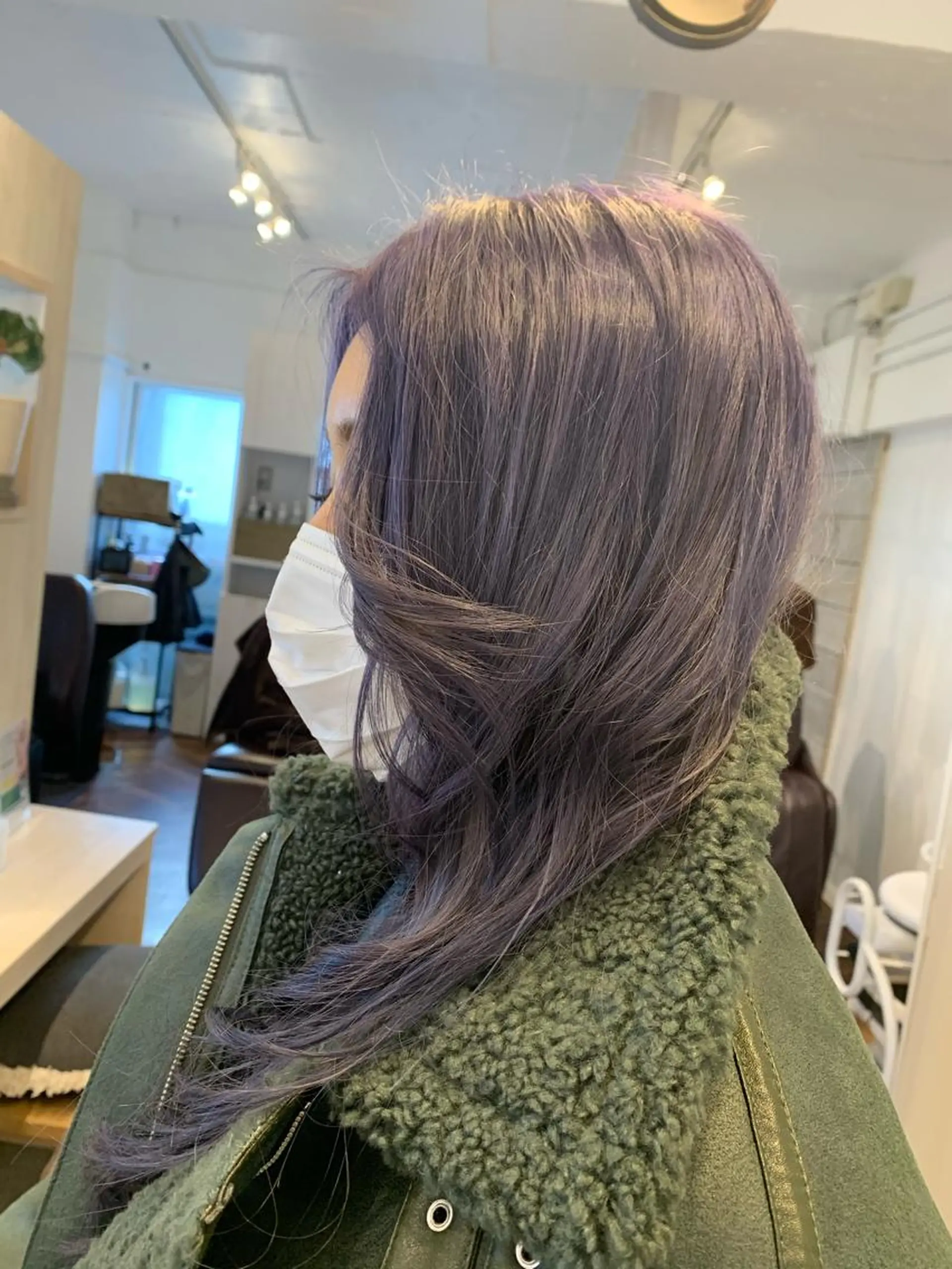 セミロング カラー ヘアアレンジ メンズ ネイル Sia中野新橋 『JUNYA』のヘアスタイル