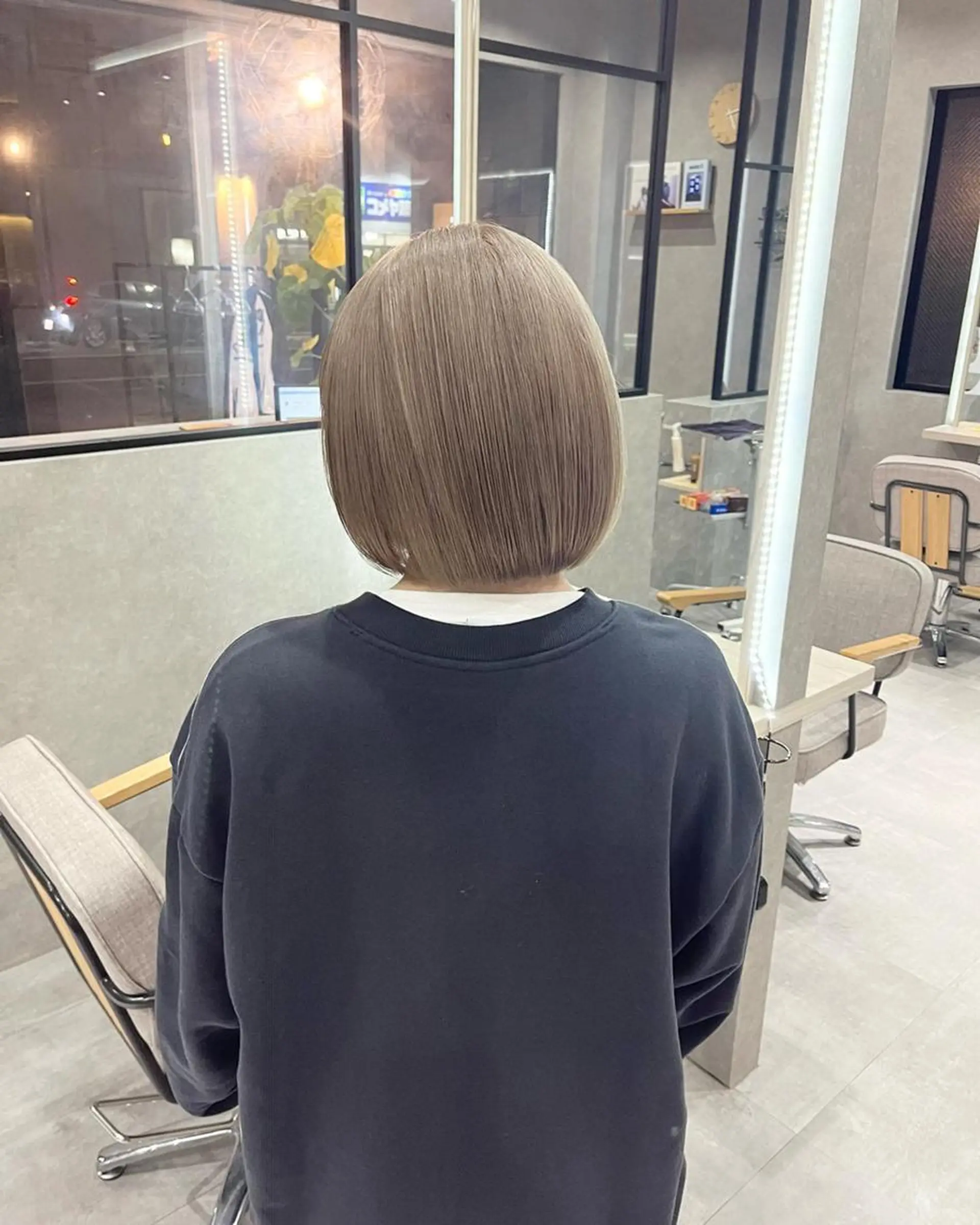 セミロング カラー メンズ 長谷川 湧のヘアスタイル