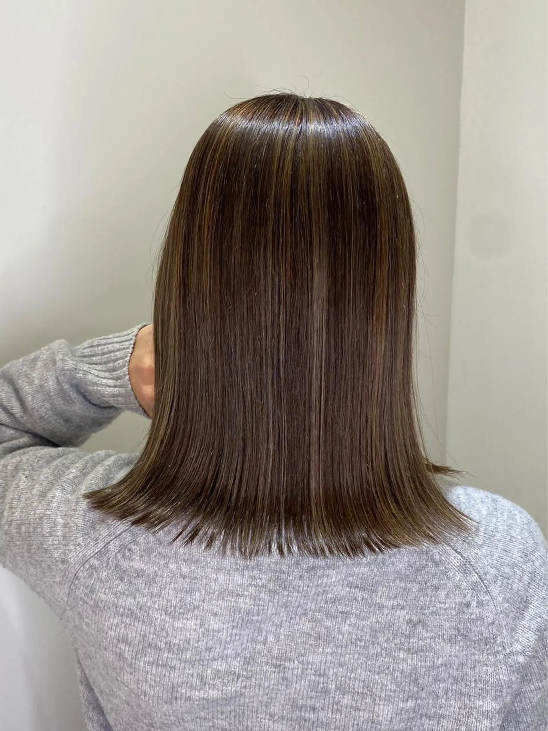 ミディアム カラー 阪急/箕面/髪質改善 /千夏のヘアスタイル