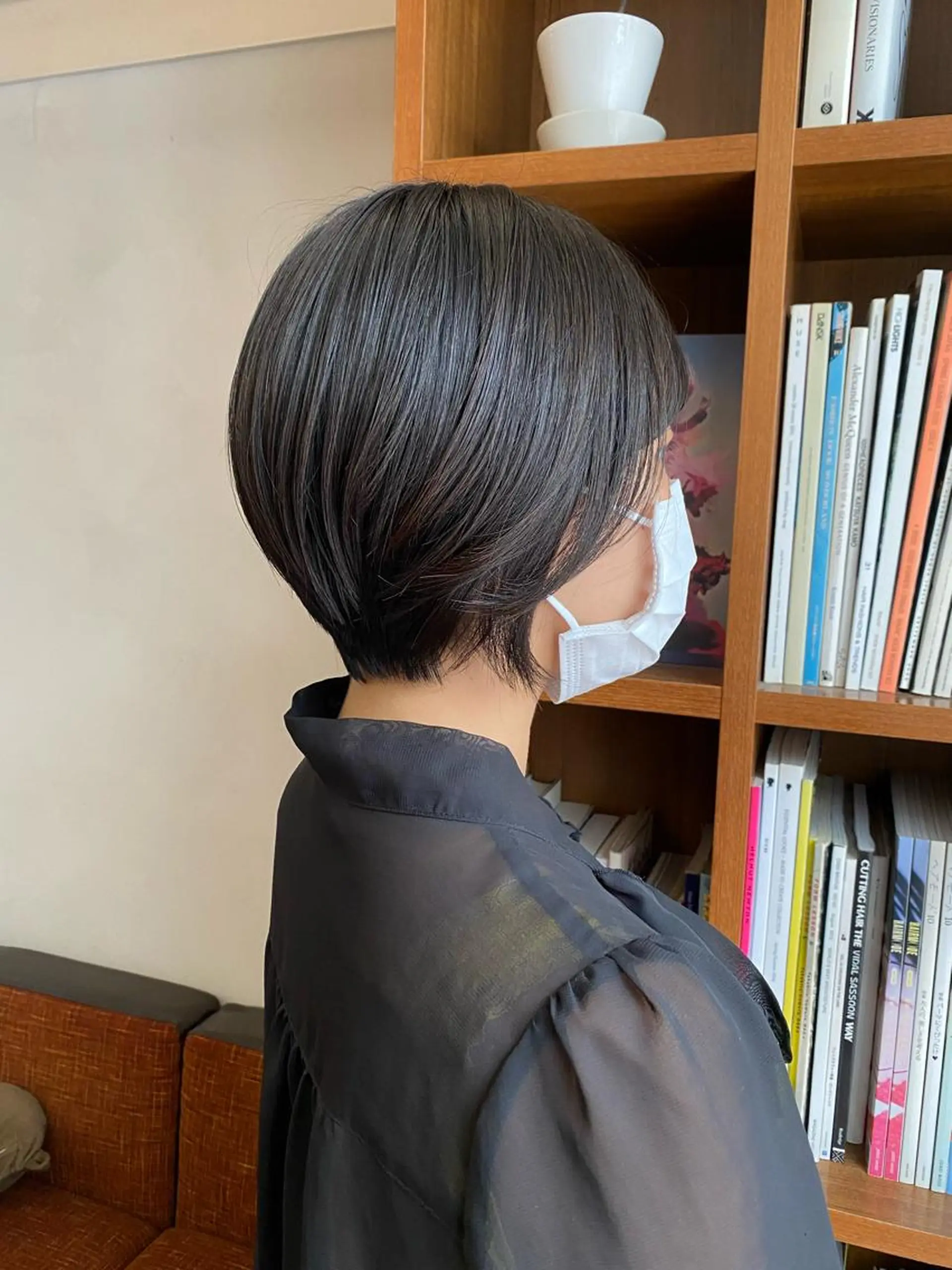 ショート 似合わせレイヤー/ ニュアンスパーマ高倉のヘアスタイル