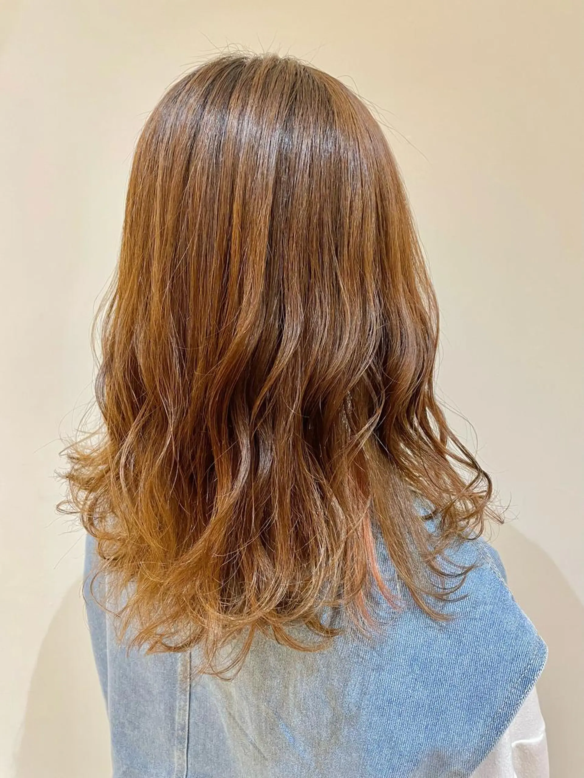 ミディアム カット ヘアカラー トリートメント ヘアセット 🎗副店長/井上 竜 ブリーチ指名No.1のヘアスタイル