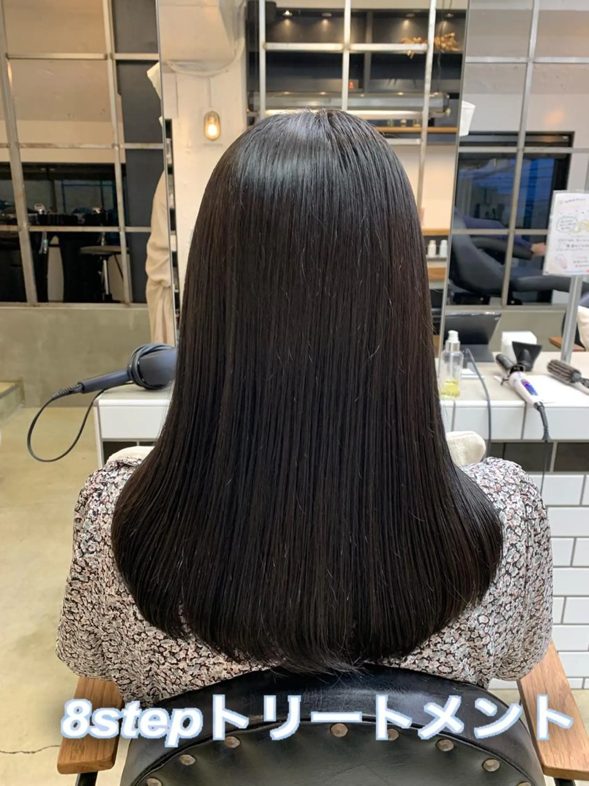 セミロング セミロングパーマ トリートメント トップ スタイリストのヘアスタイル