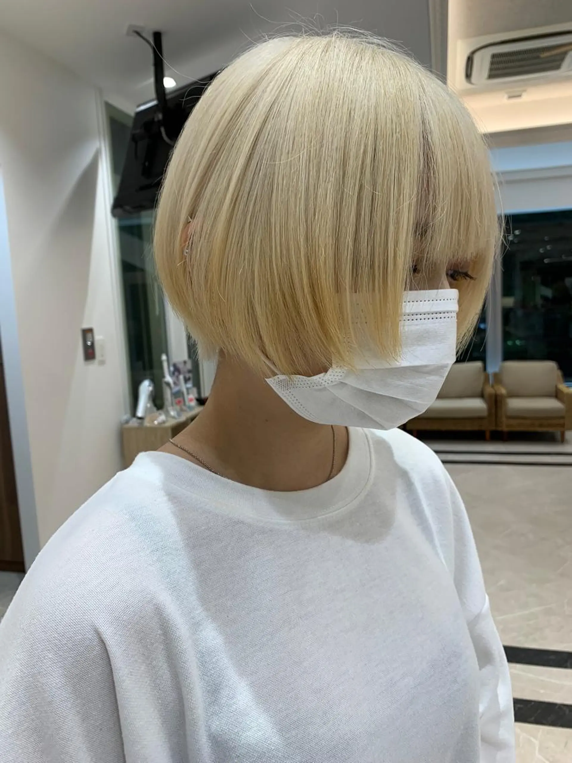 ショート 韓国風/顔周りカット /髪質改善RYOTAのヘアスタイル