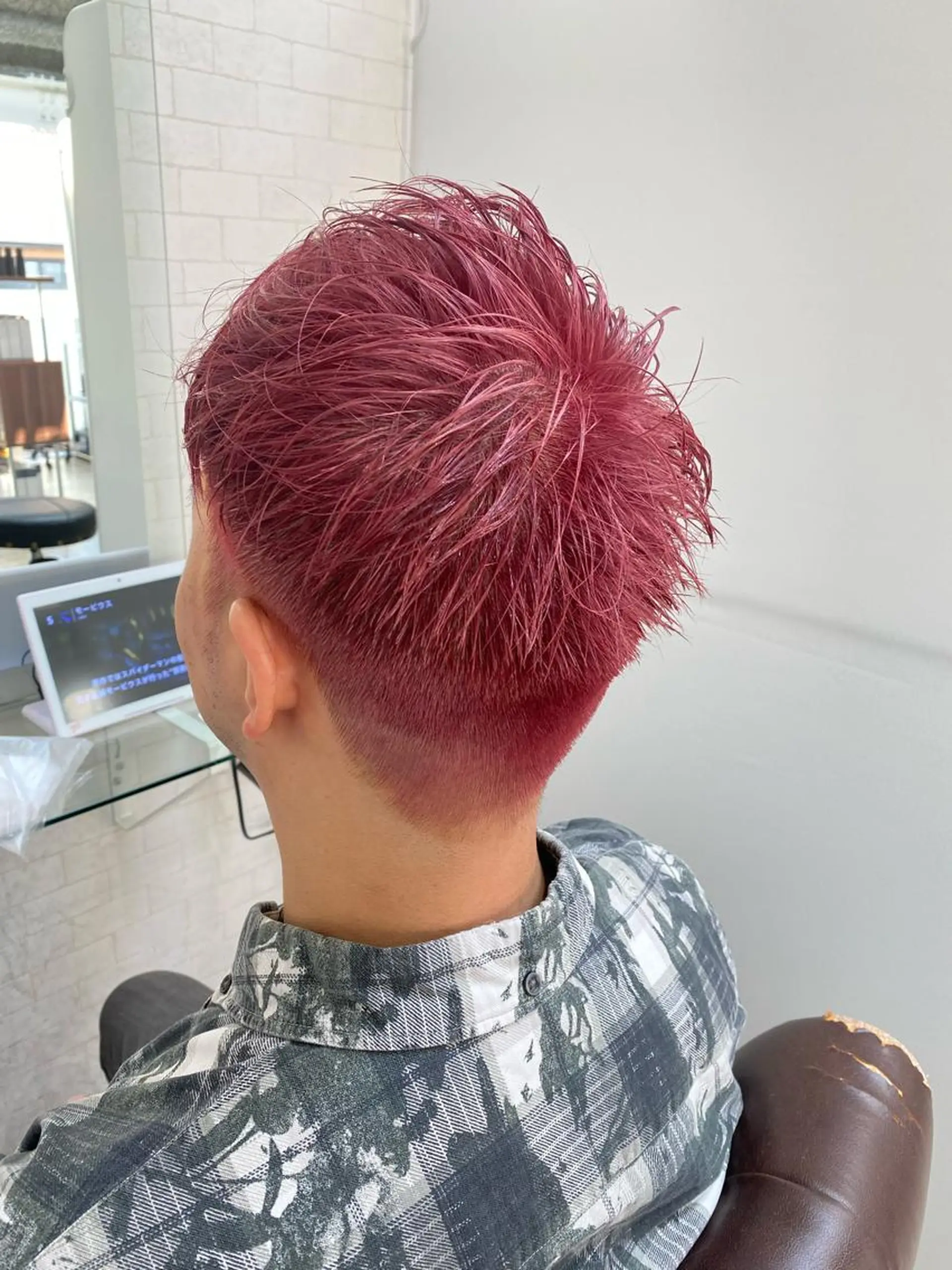 ショート カラー メンズ ショート✨美髪矯正✨ wasaiのヘアスタイル