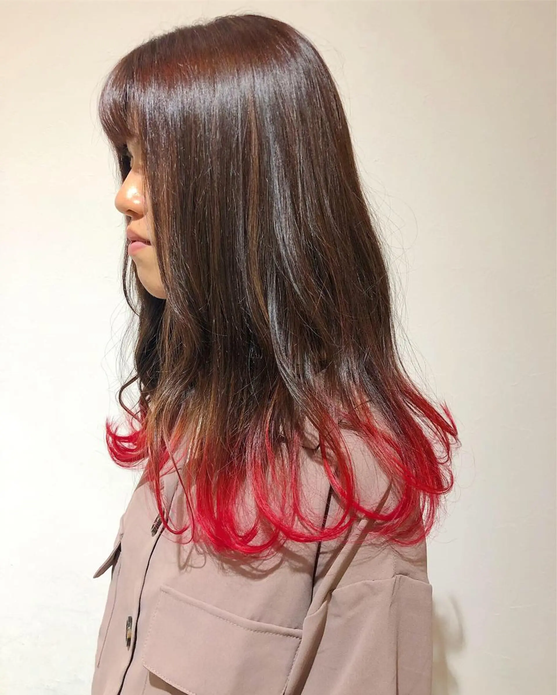 ロング カラー ヘアアレンジ 【池袋/スパイキー ショート】ⓝⓘⓜⓤのヘアスタイル