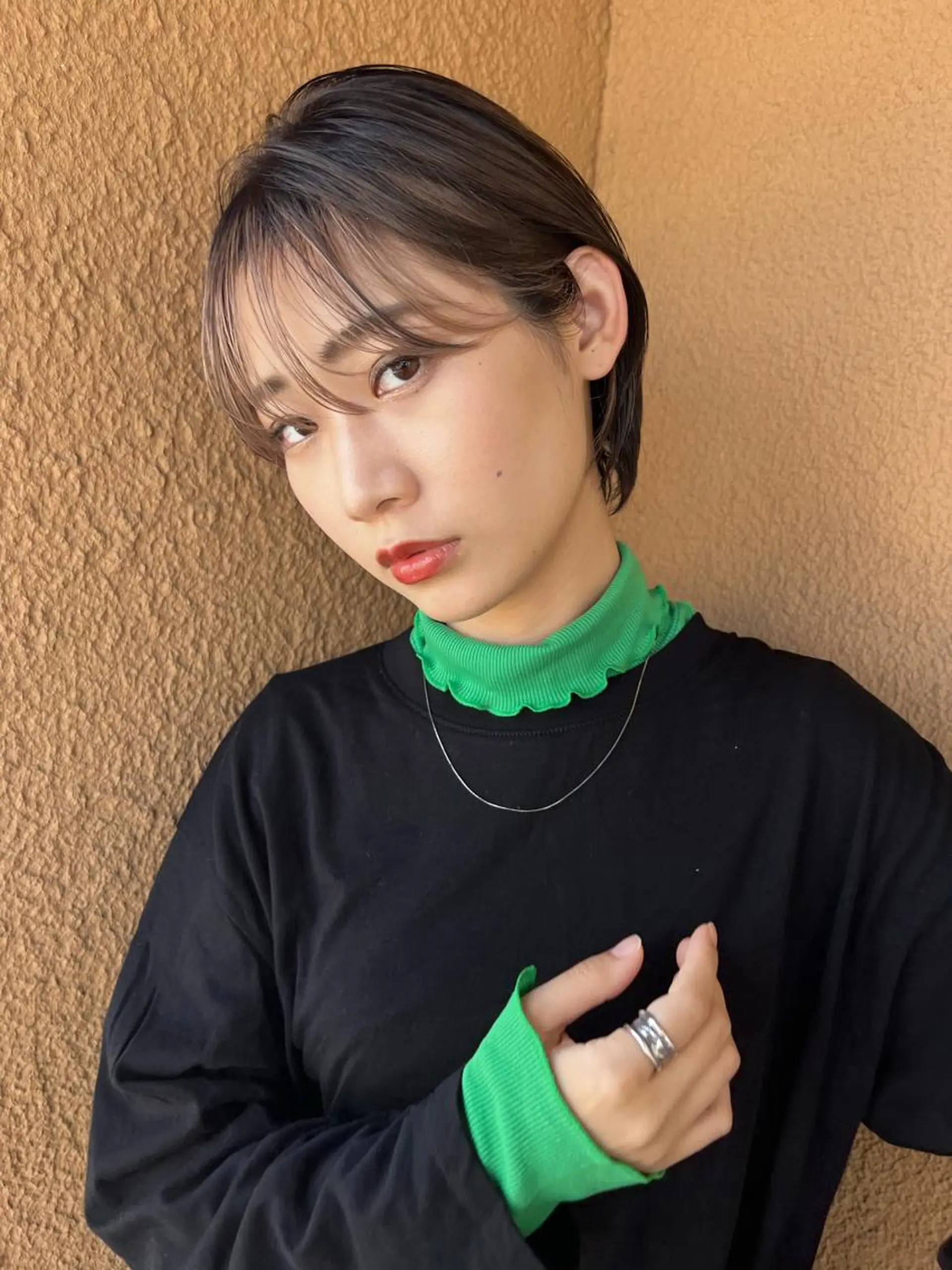 ショート カラー BLENDby happiness所属・KAORU/絹髪 /髪質改善/奈良のヘアスタイル