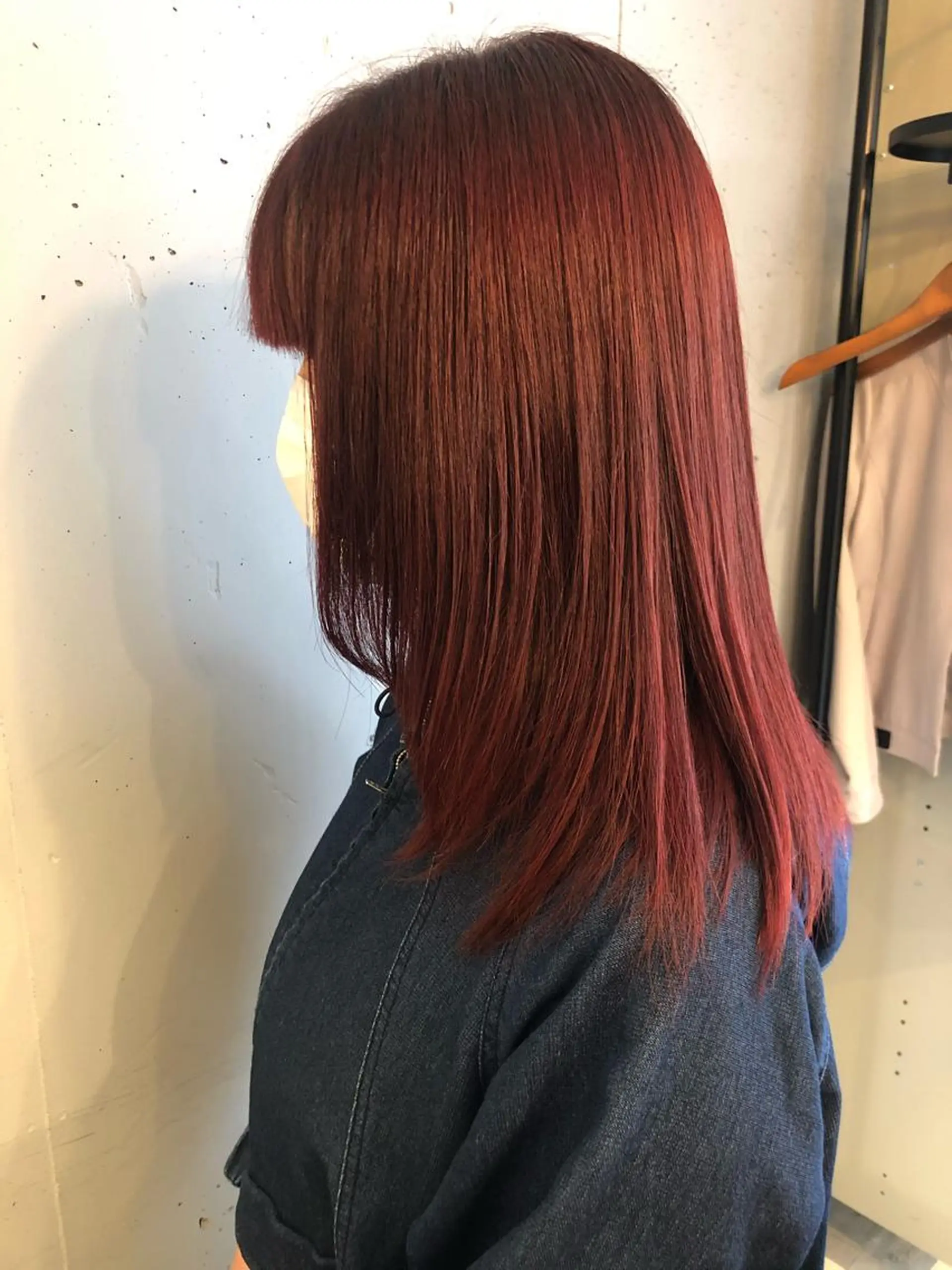 セミロング カラー 東 みのりのヘアスタイル