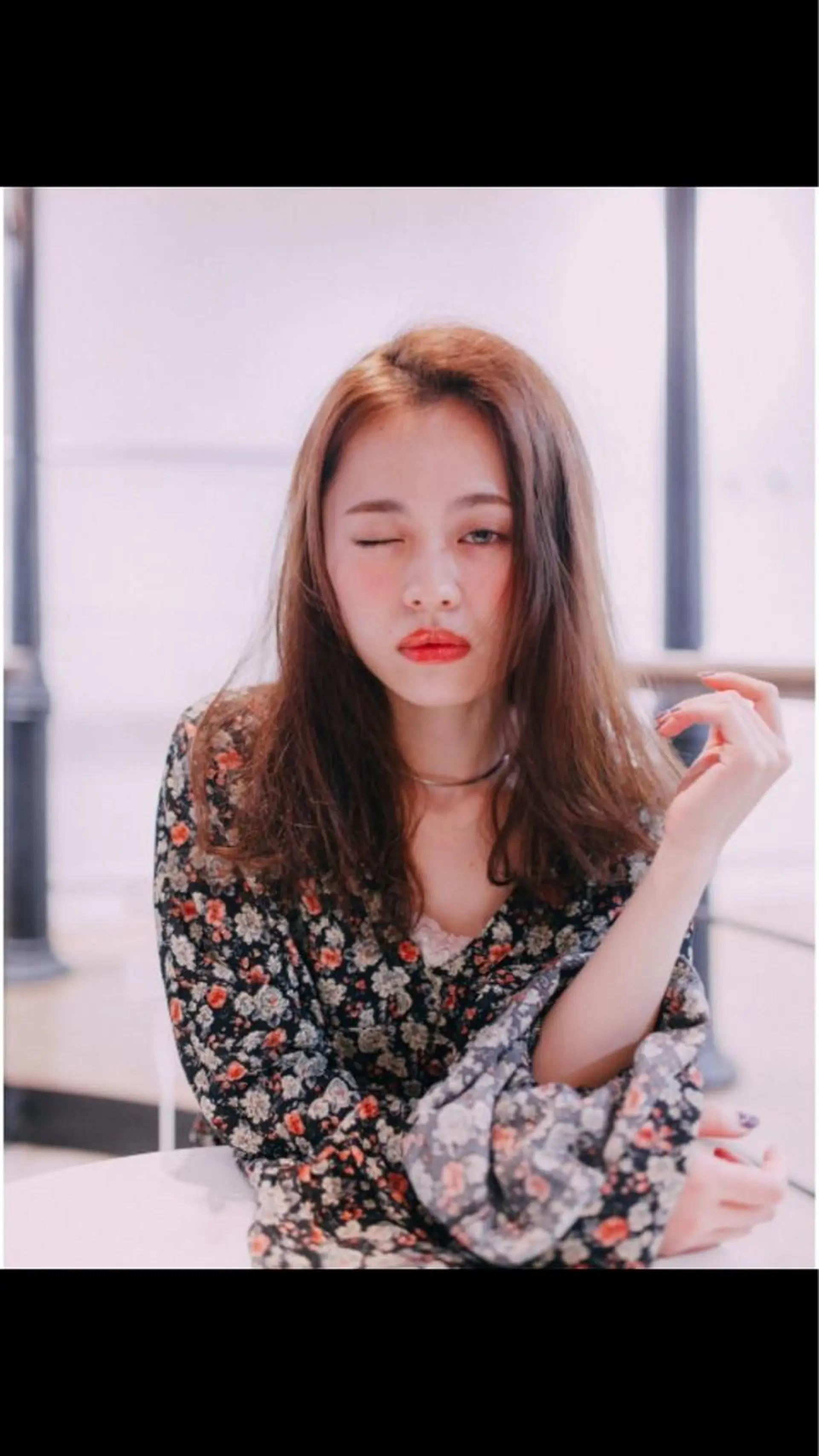 ロング カラー パーマ ヘアアレンジ メンズ人気NO,1 Genieジーニーのヘアスタイル