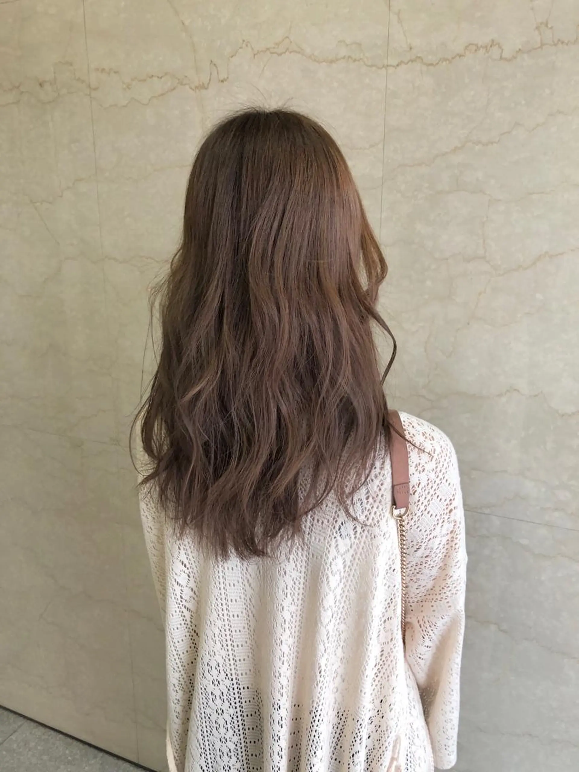 ロング カット パーマ キノシタ ナオユキのヘアスタイル