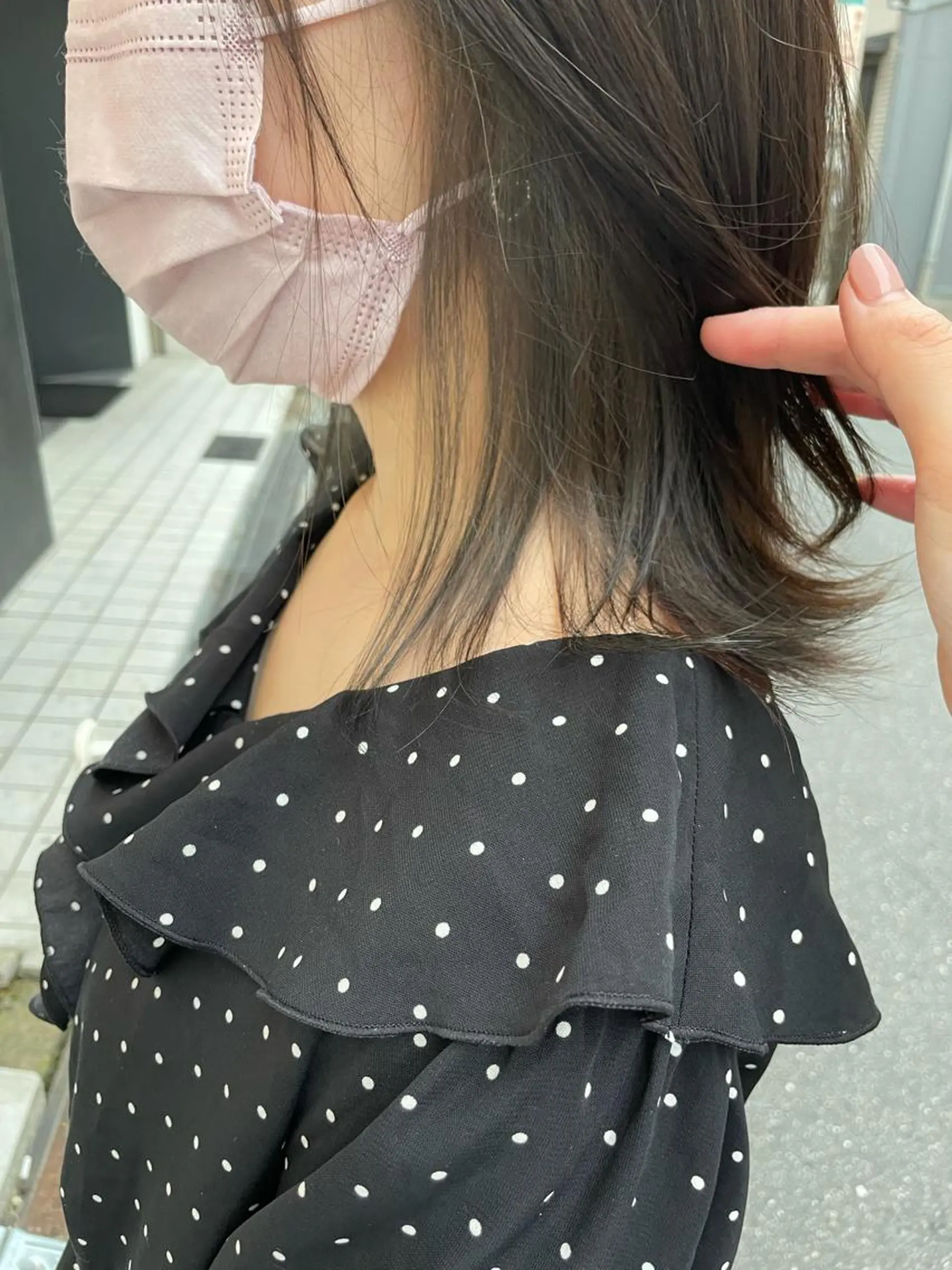 カラー イヤリングカラー Chiho / 梅田 / ボブ/ パーマのヘアスタイル