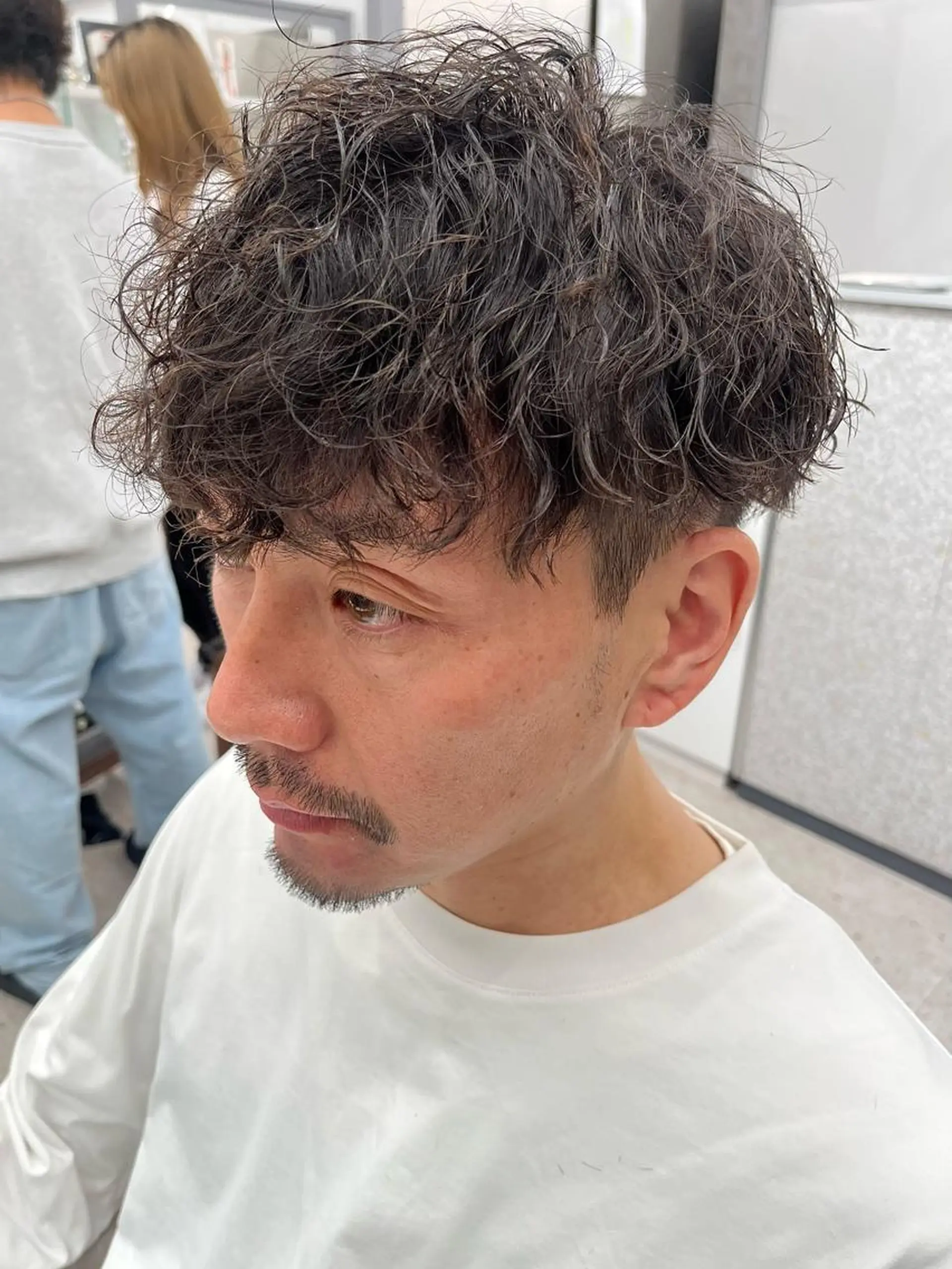 パーマ メンズ 🍐シャドウパーマ メンズ特化/守岡🍐のヘアスタイル