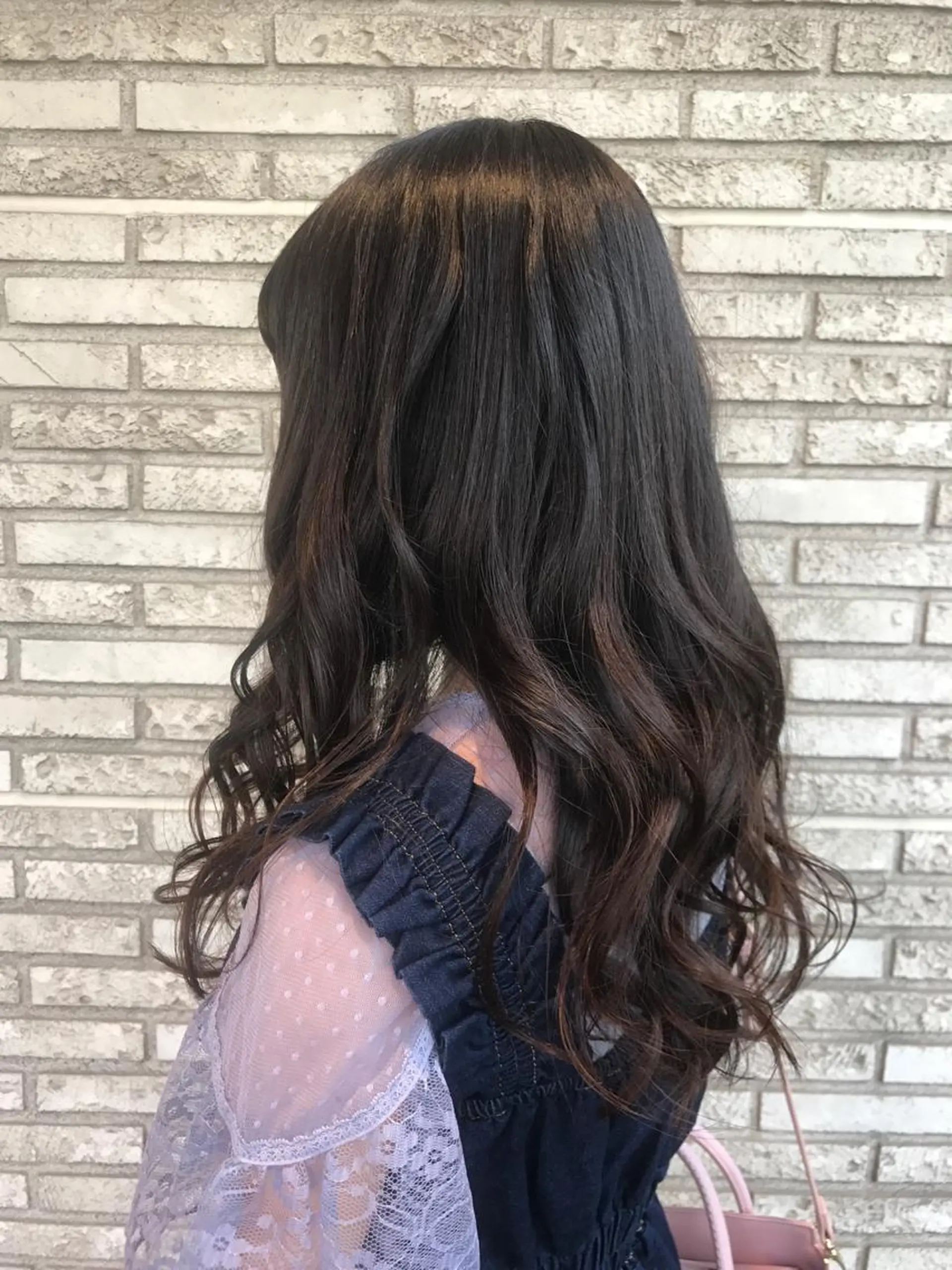 ロング 大石 さやかのヘアスタイル