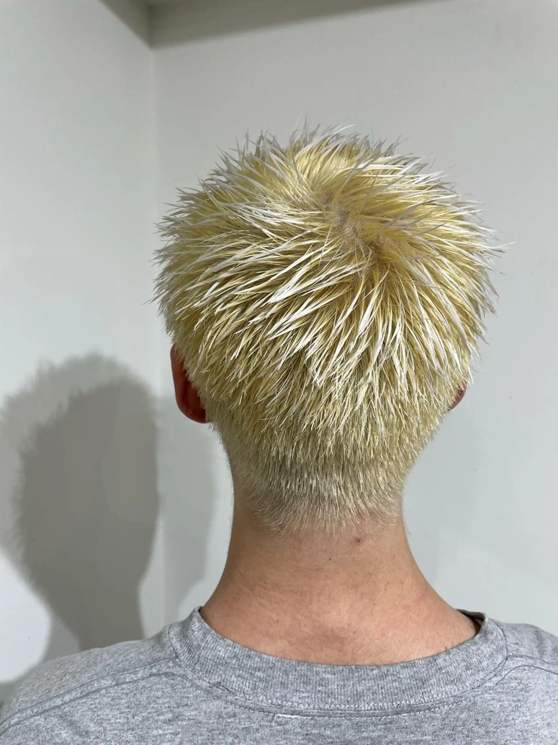 カラー メンズ 🐬脱白髪染めカラー 清水大世🐬のヘアスタイル