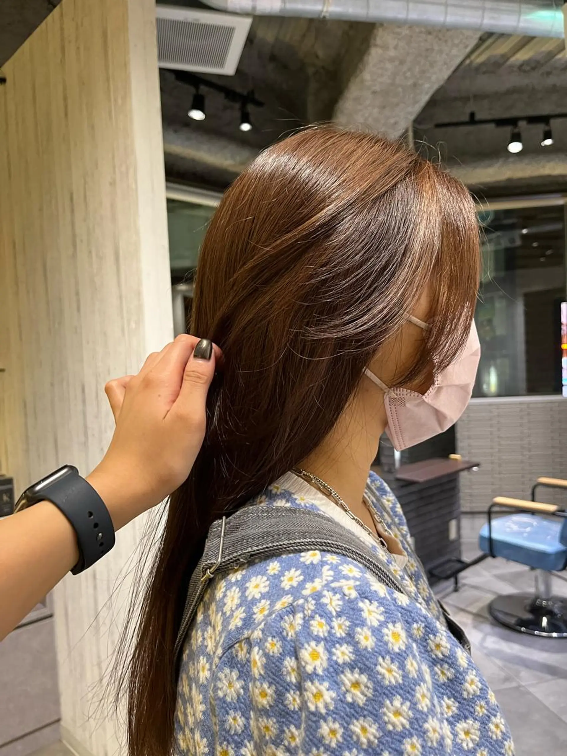 ロング カラー 縮毛矯正 🐾カラーモデル募集 中🐈‍⬛藤川 千誉のヘアスタイル