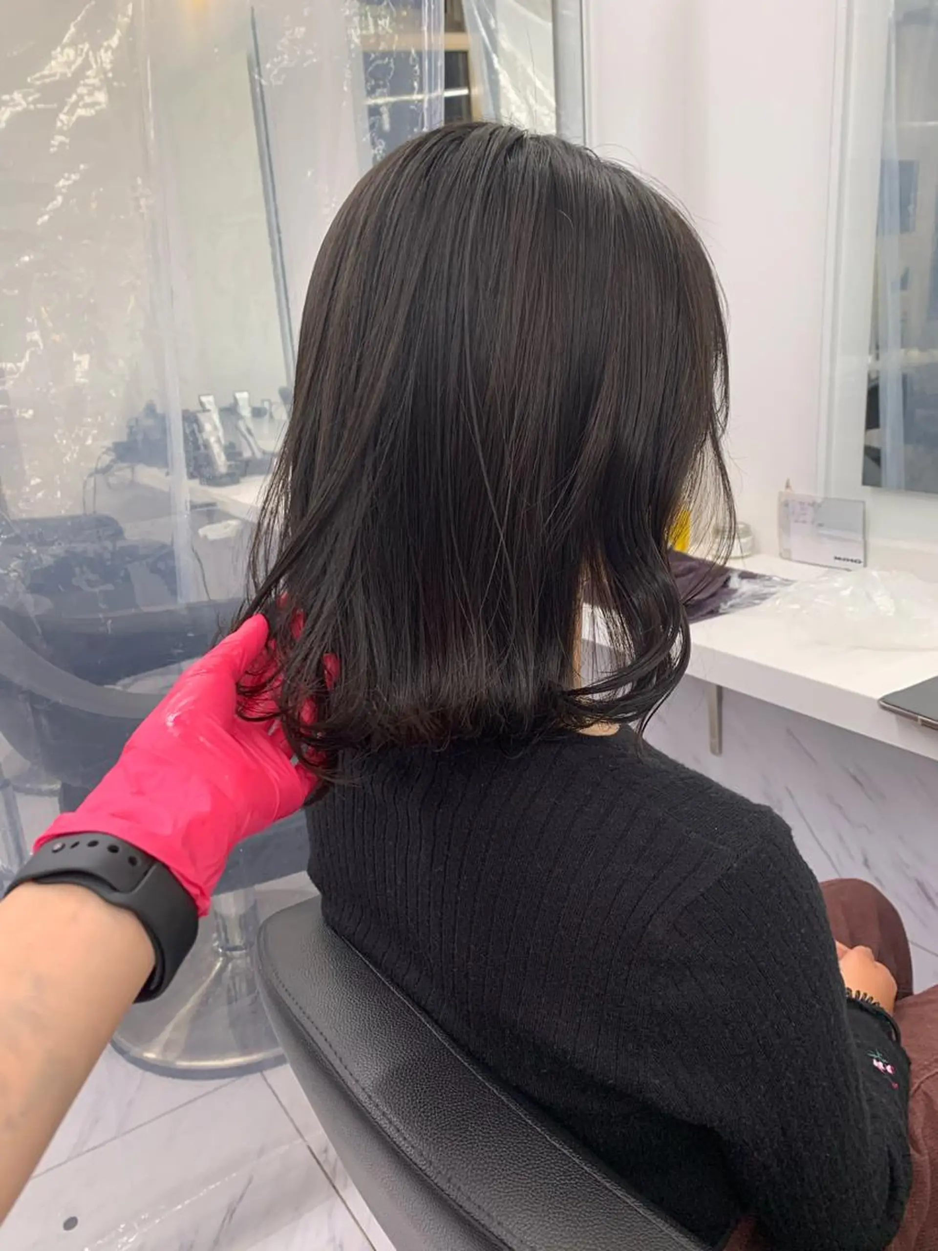 ミディアム 【美容室が苦手な方 専問美容室】MIHOのヘアスタイル