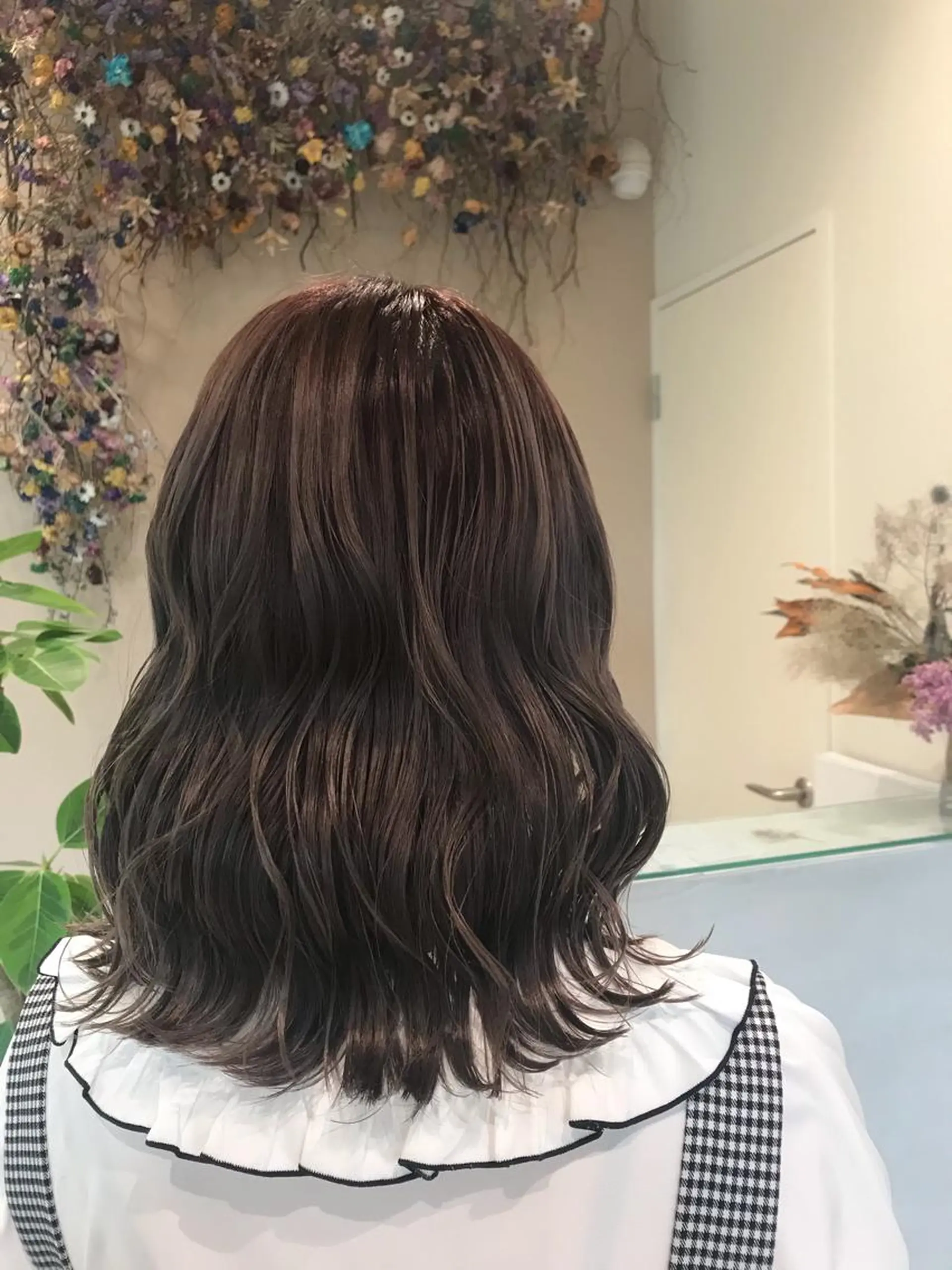 ミディアム ボブ/インナーカラー /眉毛/Miyuのヘアスタイル