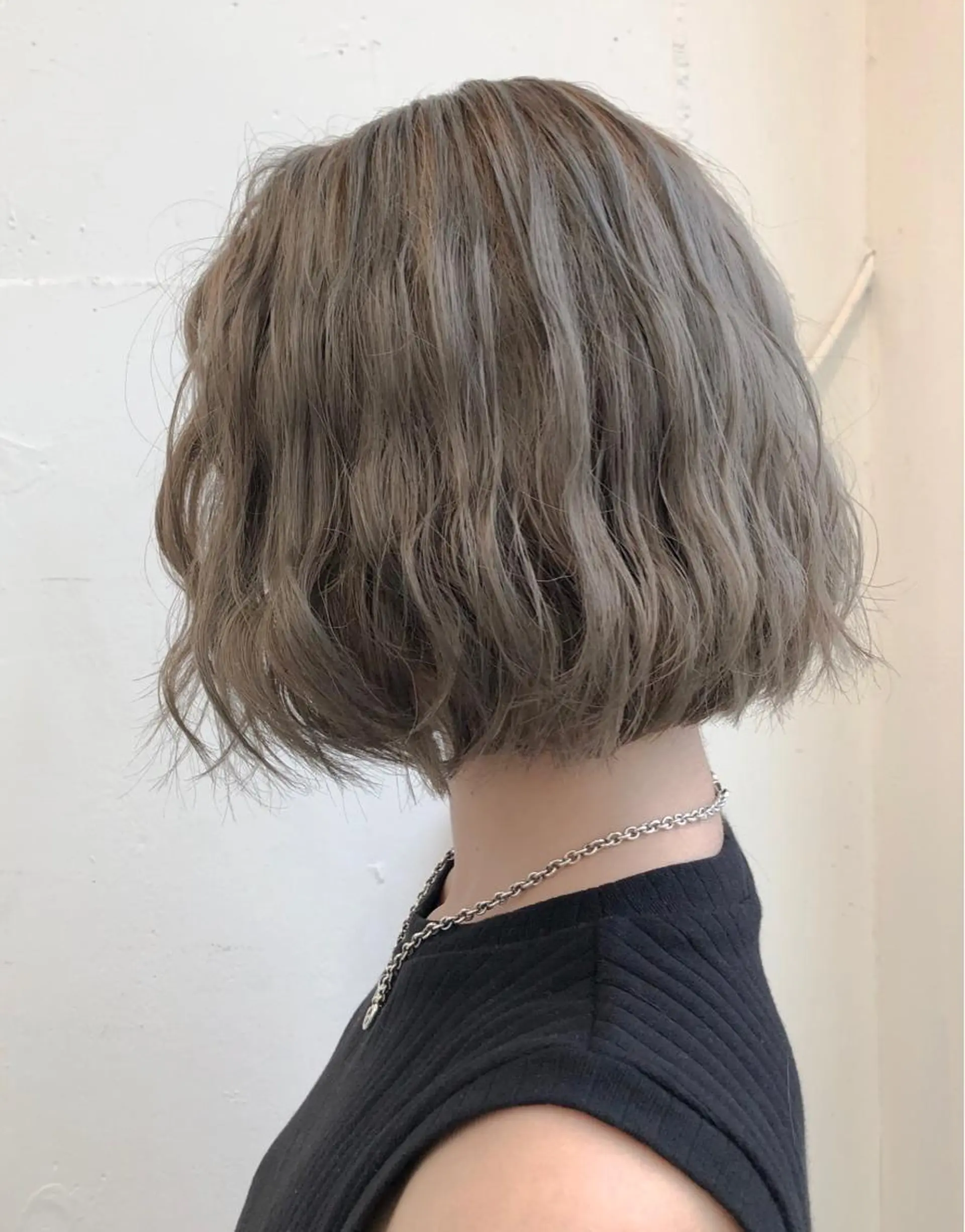 ミディアム カラー ベージュカラー ダブルカラー un 溝の口 伊豆本のマツエク・マツパデザイン