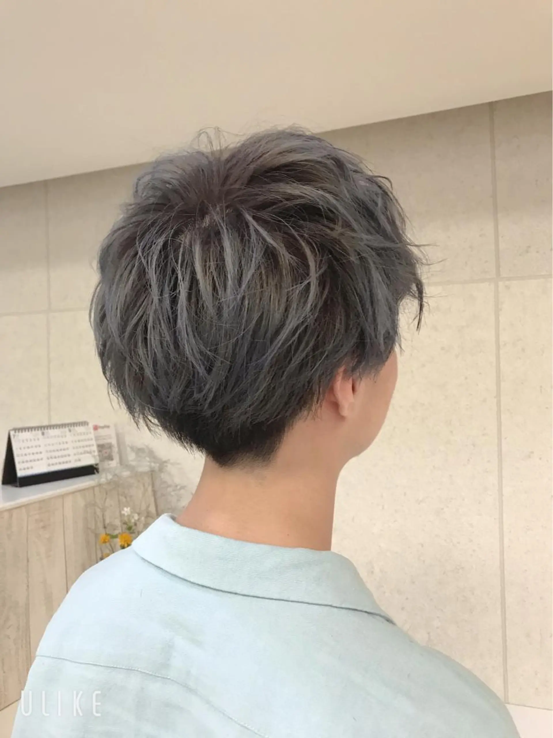 カラー メンズ カット ヘアカラー トリートメント 具志 真理子のヘアスタイル